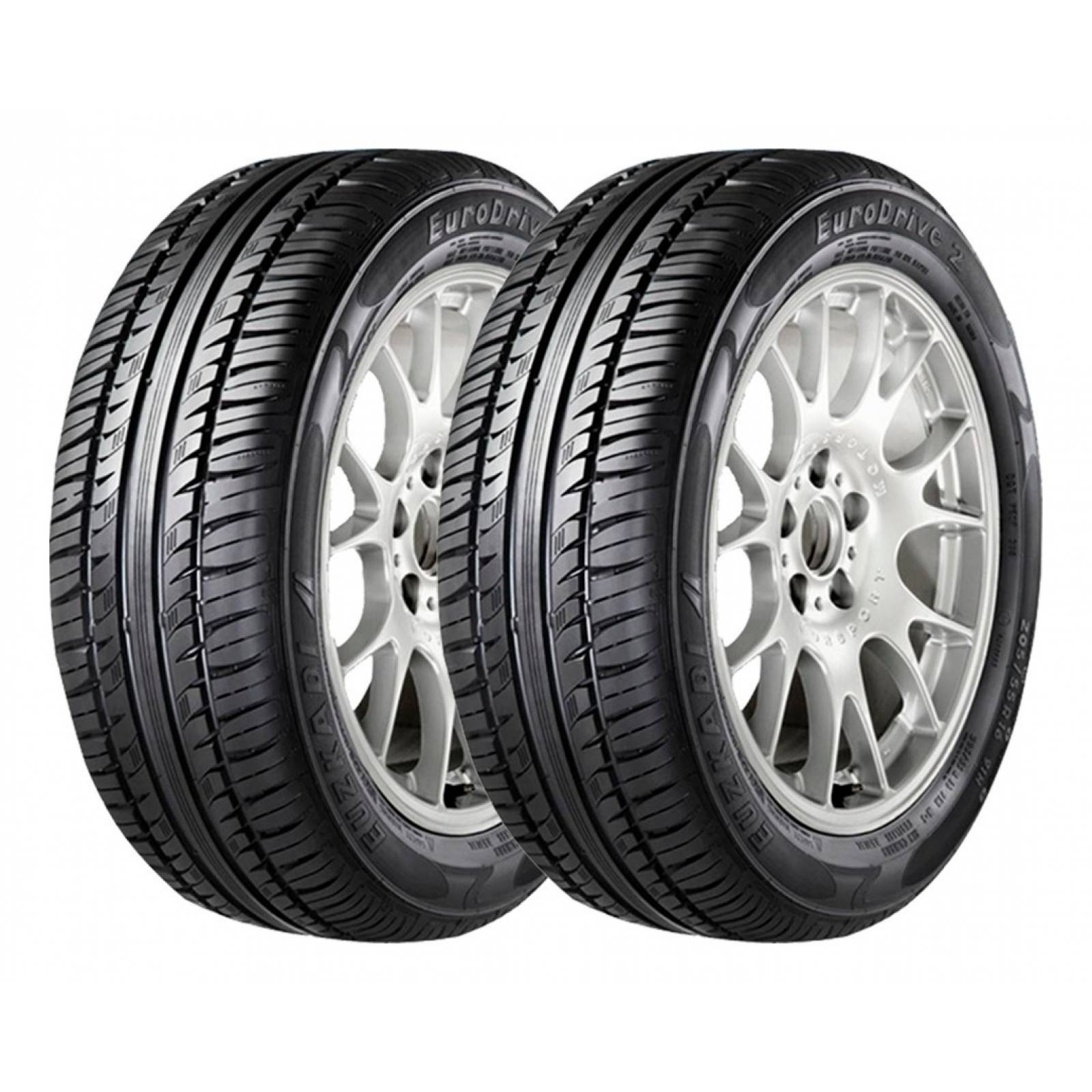 PAQUETE DE 2 LLANTAS 195/70r14 Euzkadi Eurodrive 2 91t