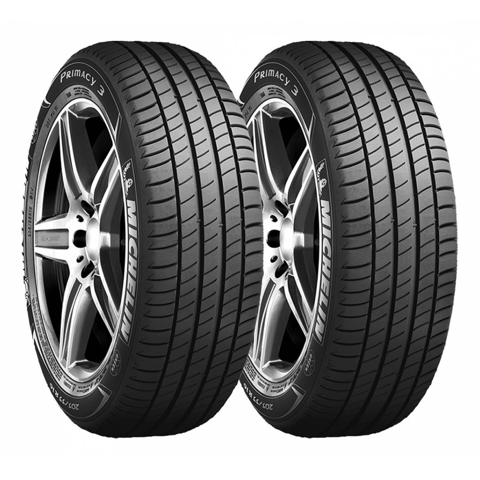 PAQUETE DE 2 LLANTAS 245/55r17 Michelin Primacy 3 102w