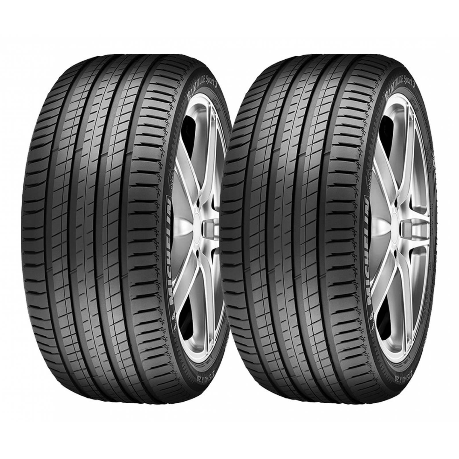 PAQUETE DE 2 LLANTAS 235/55r19 Michelin Latitude Sport 3 101v