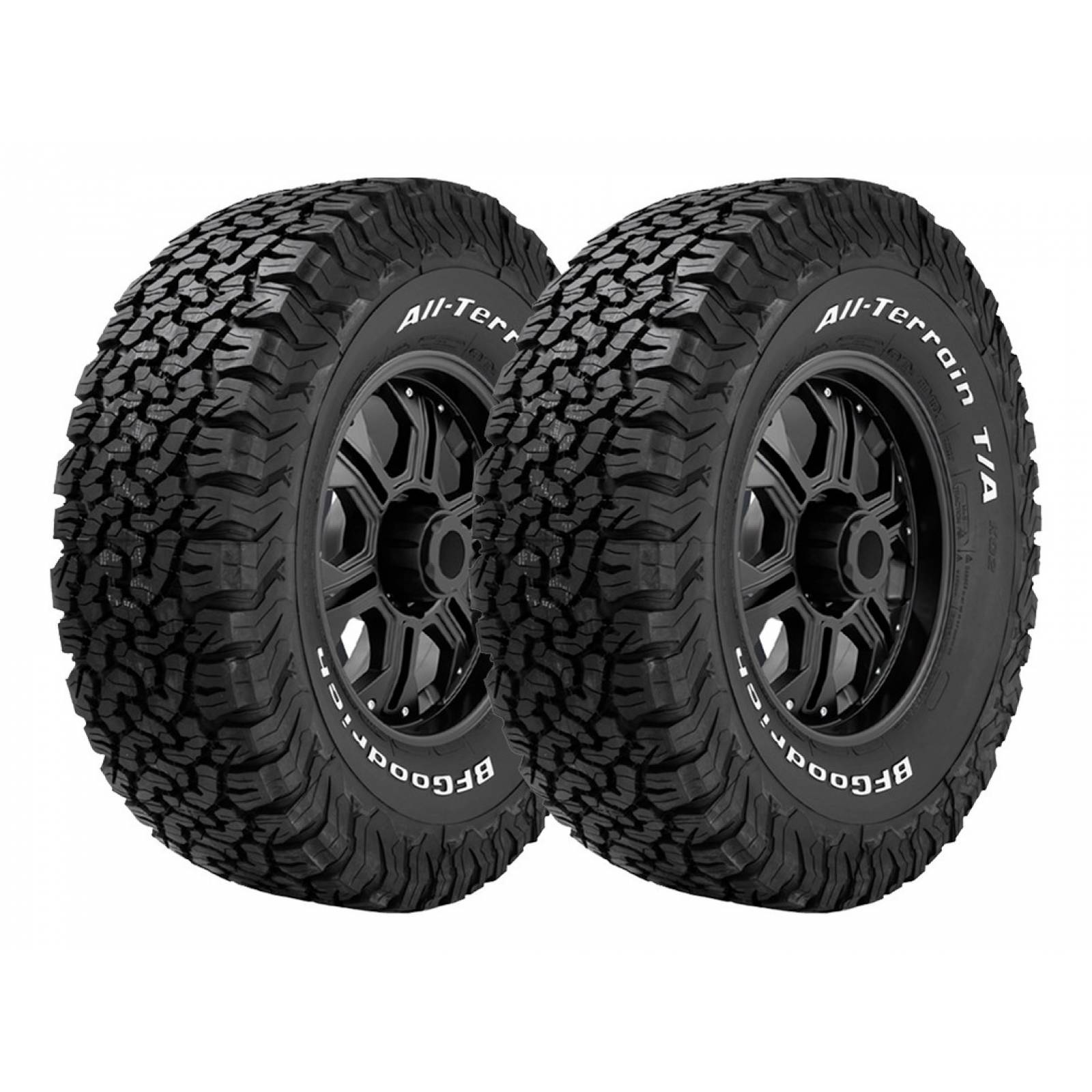 PAQUETE DE 2 LLANTAS 215/65r16 Bfgoodrich All-terrain T/a Ko2 103s