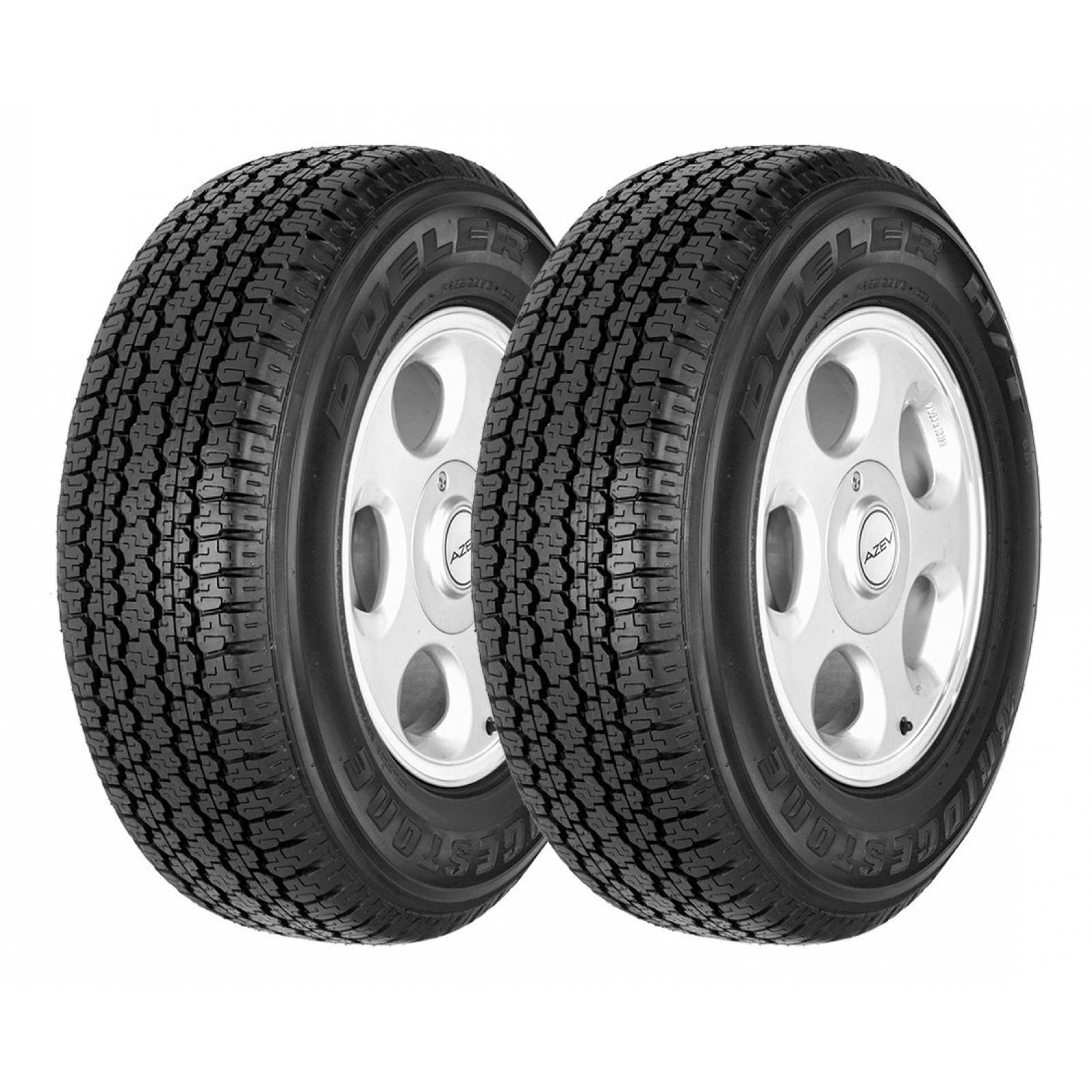 PAQUETE DE 2 LLANTAS 205r16 Bridgestone Dueler H/t 689 Suv 110r
