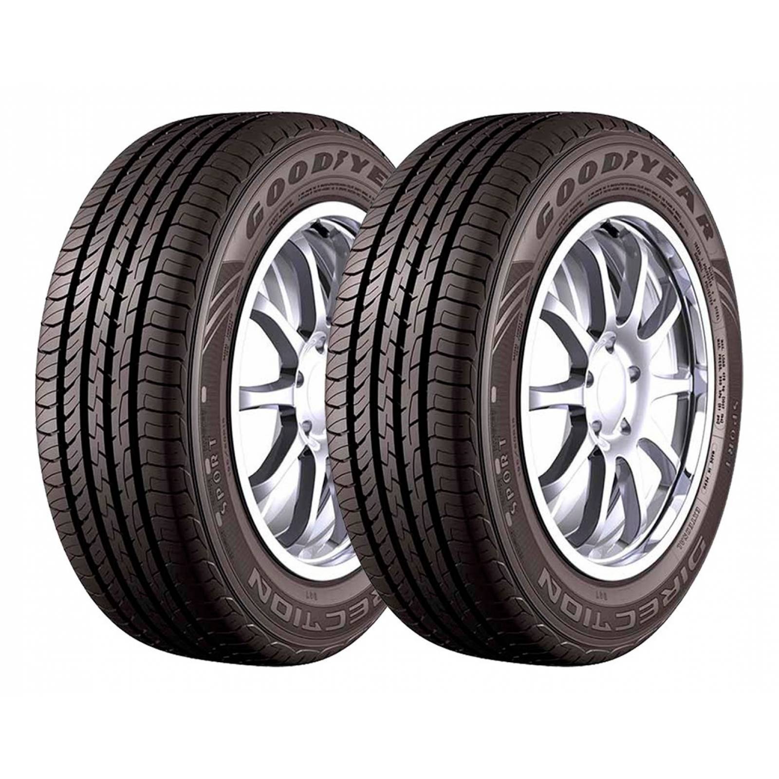 PAQUETE DE 2 LLANTAS 185/60r15 Xl Goodyear Direction Sport 88h