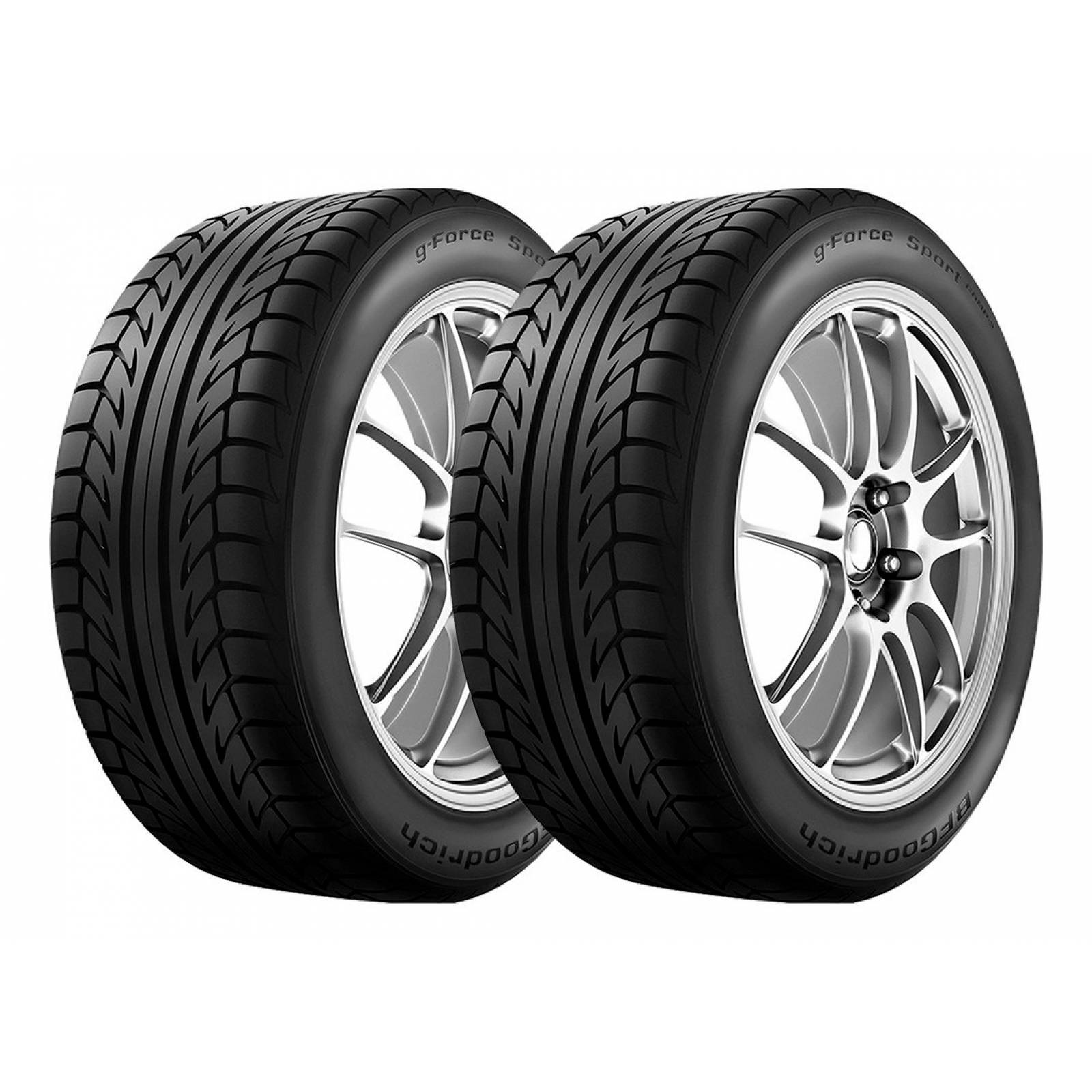 PAQUETE DE 2 LLANTAS 225/45r17 Bfgoodrich G-force Sport Comp-2 91w