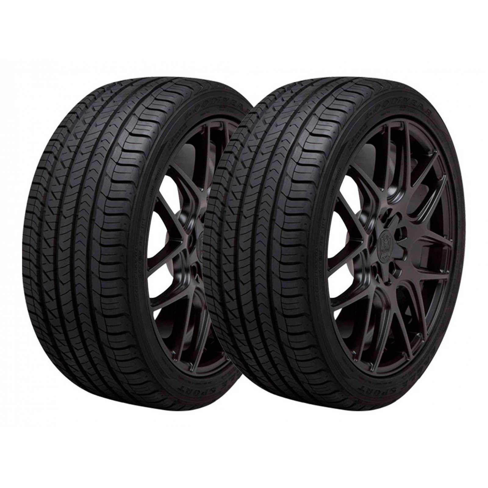 PAQUETE DE 2 LLANTAS 255/35r18 Xl Goodyear Eagle Sport All Season 94w