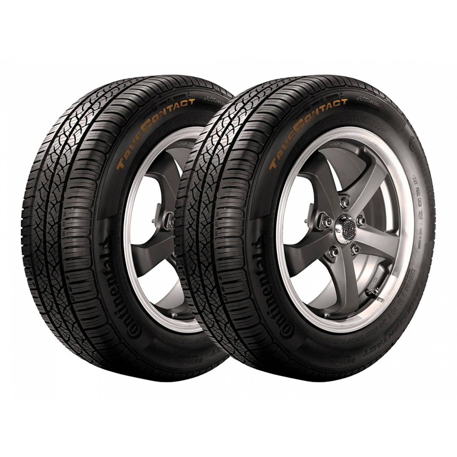 PAQUETE DE 2 LLANTAS 225/60r17 Continental Truecontact Tour 99h