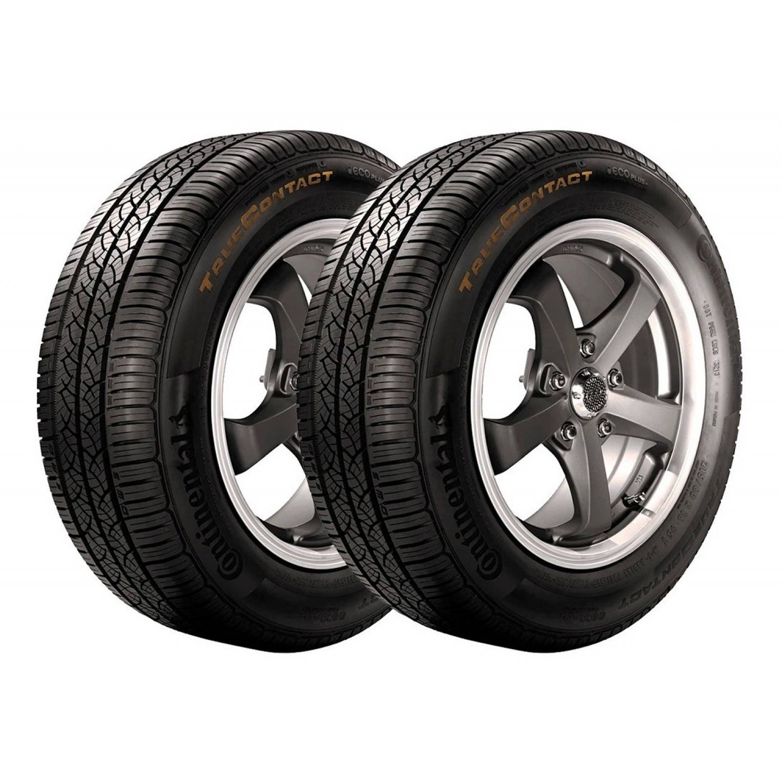 PAQUETE DE 2 LLANTAS 215/65r16 Continental Truecontact Tour 98h