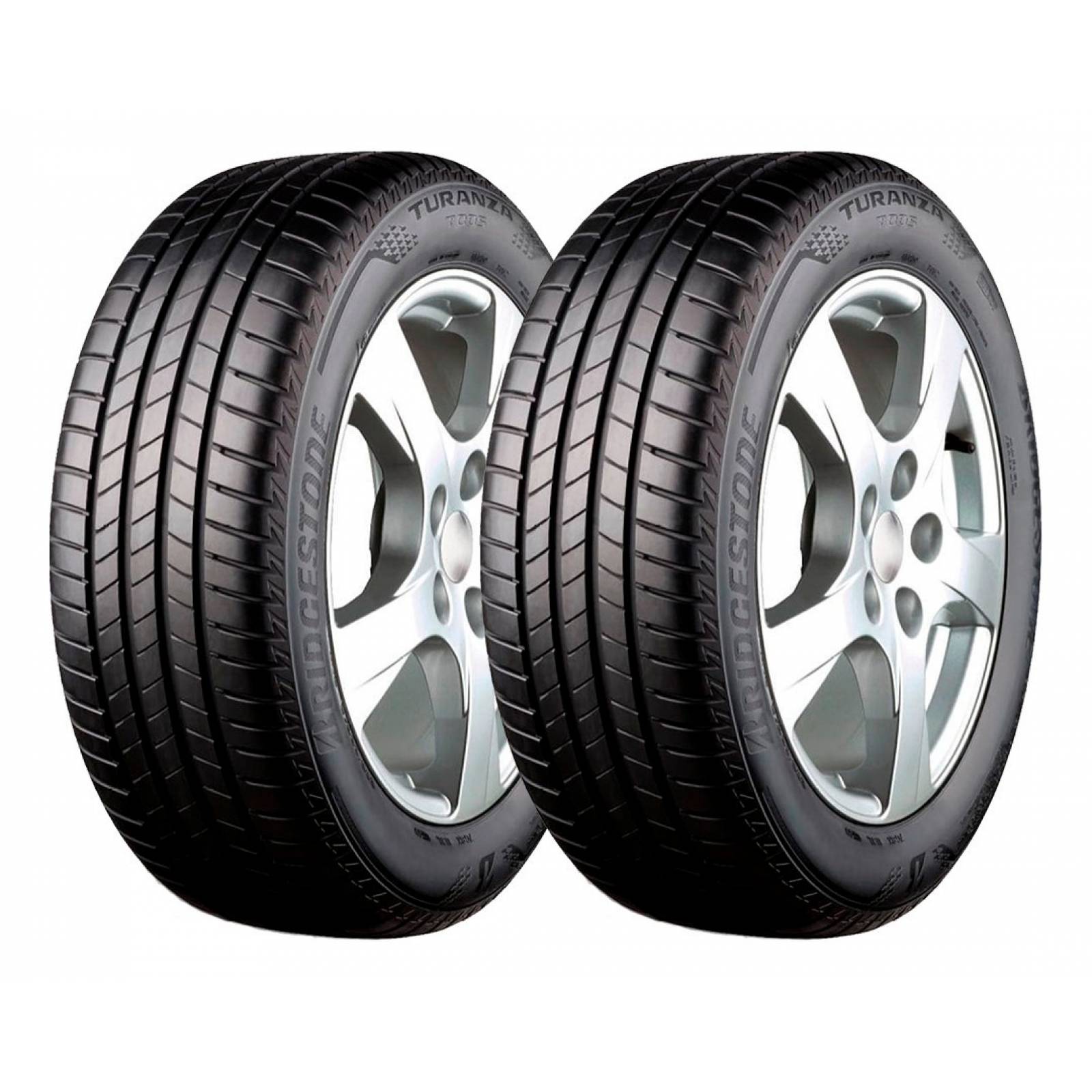 PAQUETE DE 2 LLANTAS 205/60r16 Bridgestone Turanza T005 92h