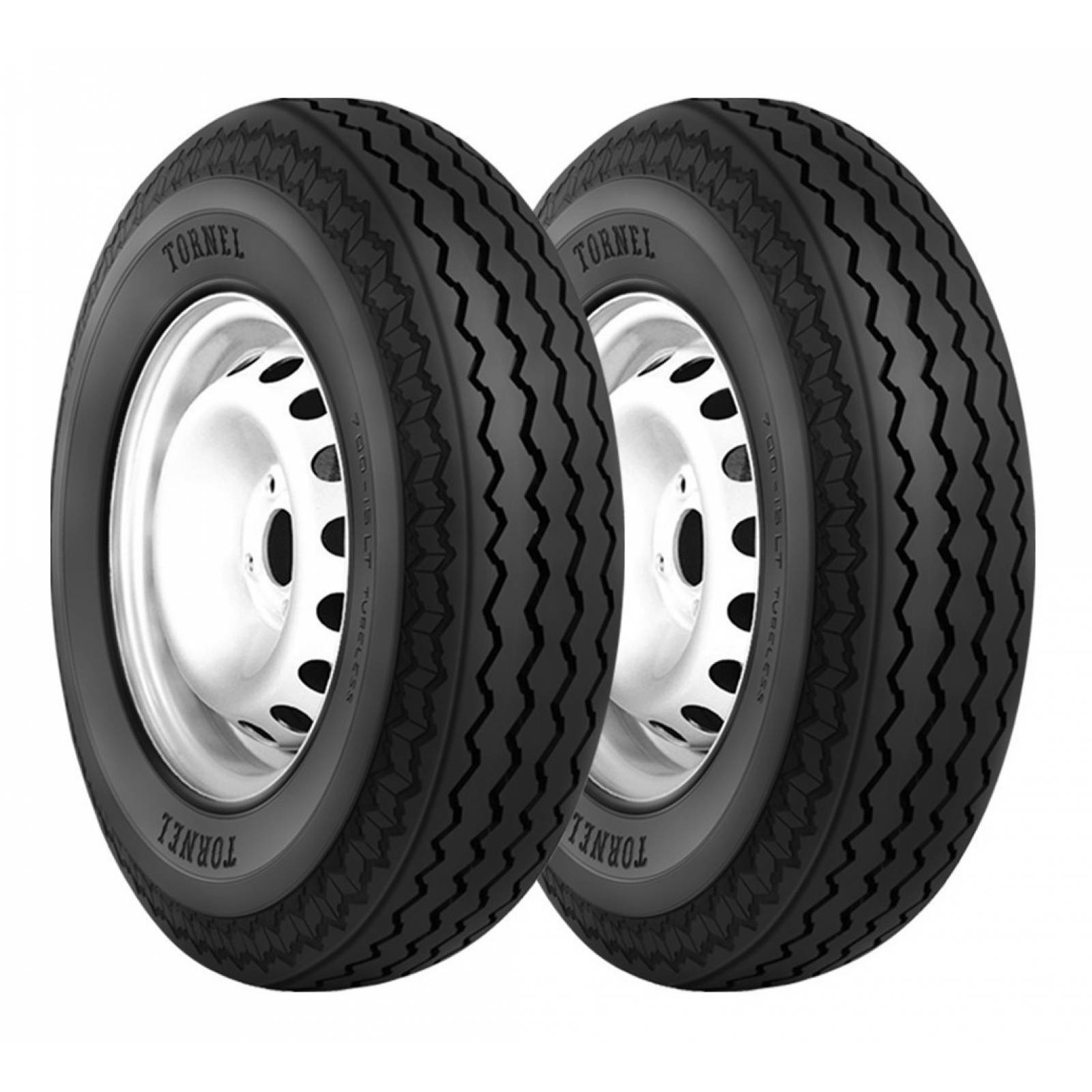 PAQUETE DE 2 LLANTAS 7.00-15 Tornel Magna T-305 S/c 6c