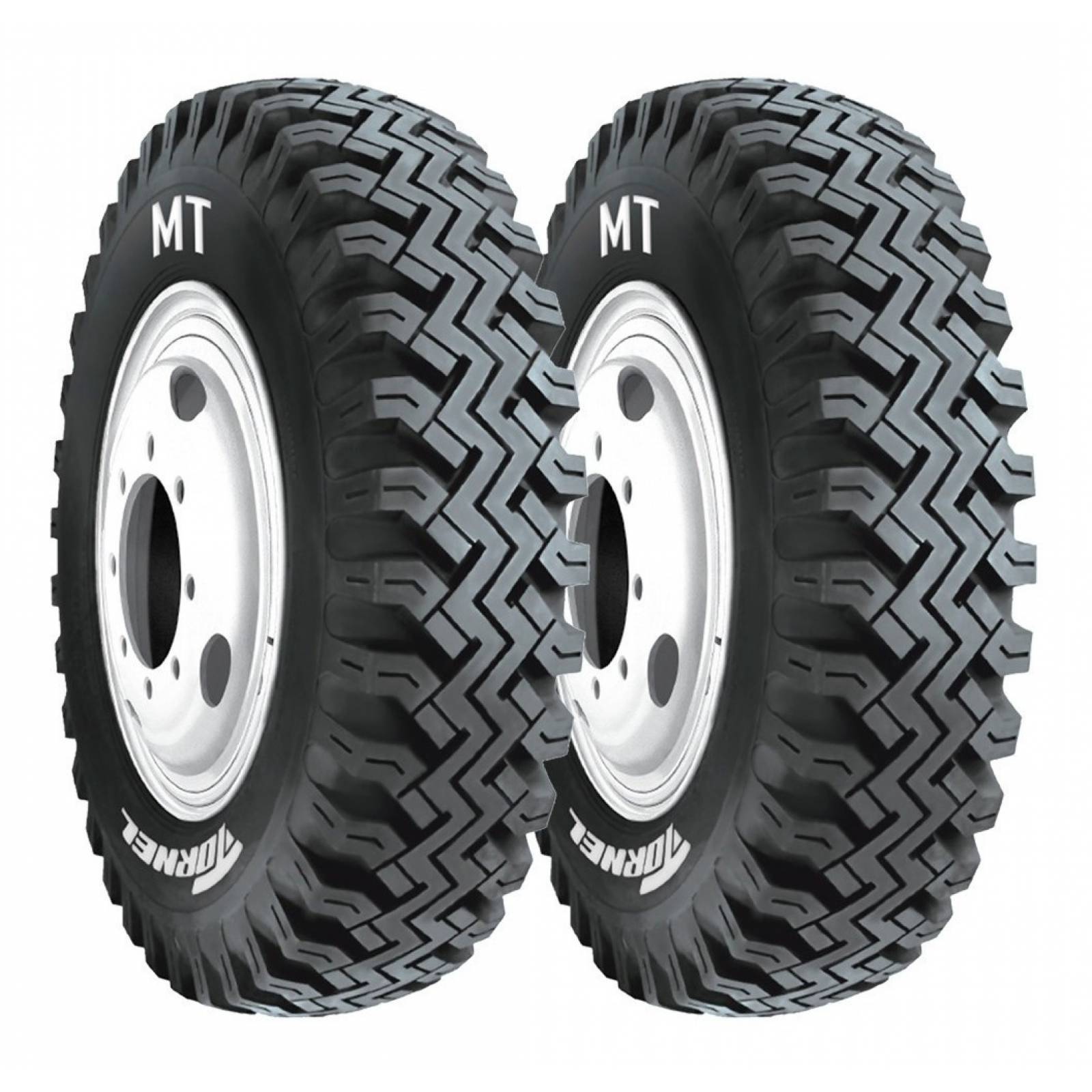 PAQUETE DE 2 LLANTAS 7.00-14 Tornel M/t 8 Capas S/c