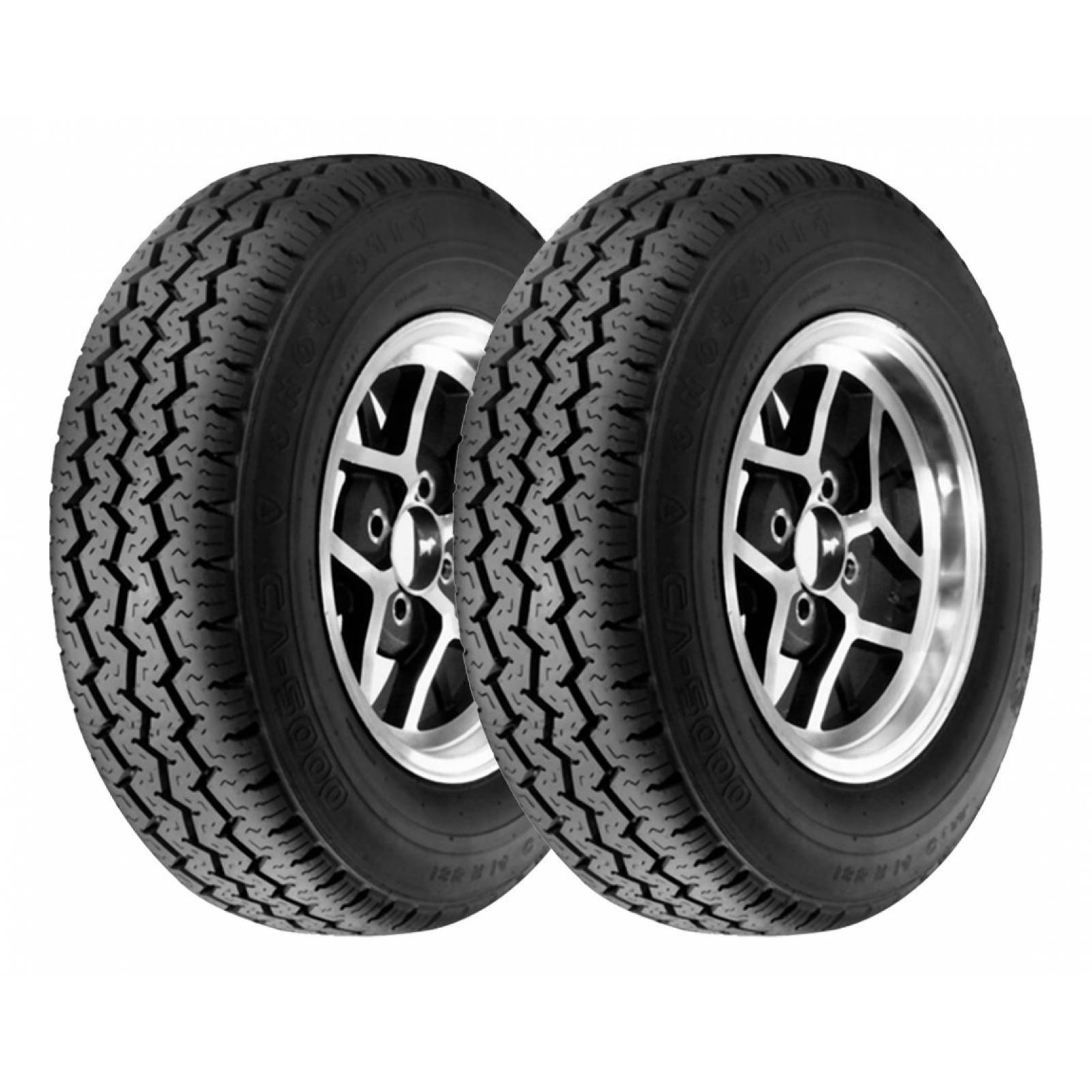 PAQUETE DE 2 LLANTAS 195r15c Firestone Transforce Cv 104r