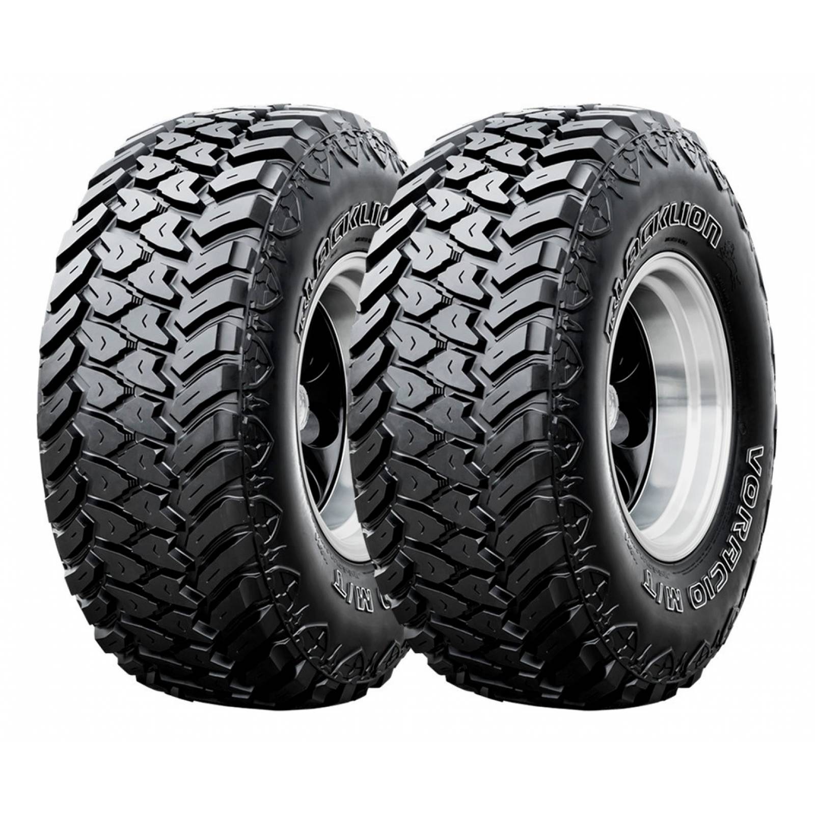 PAQUETE DE 2 LLANTAS 245/75r16 Lt Blacklion Voracio M871 120q