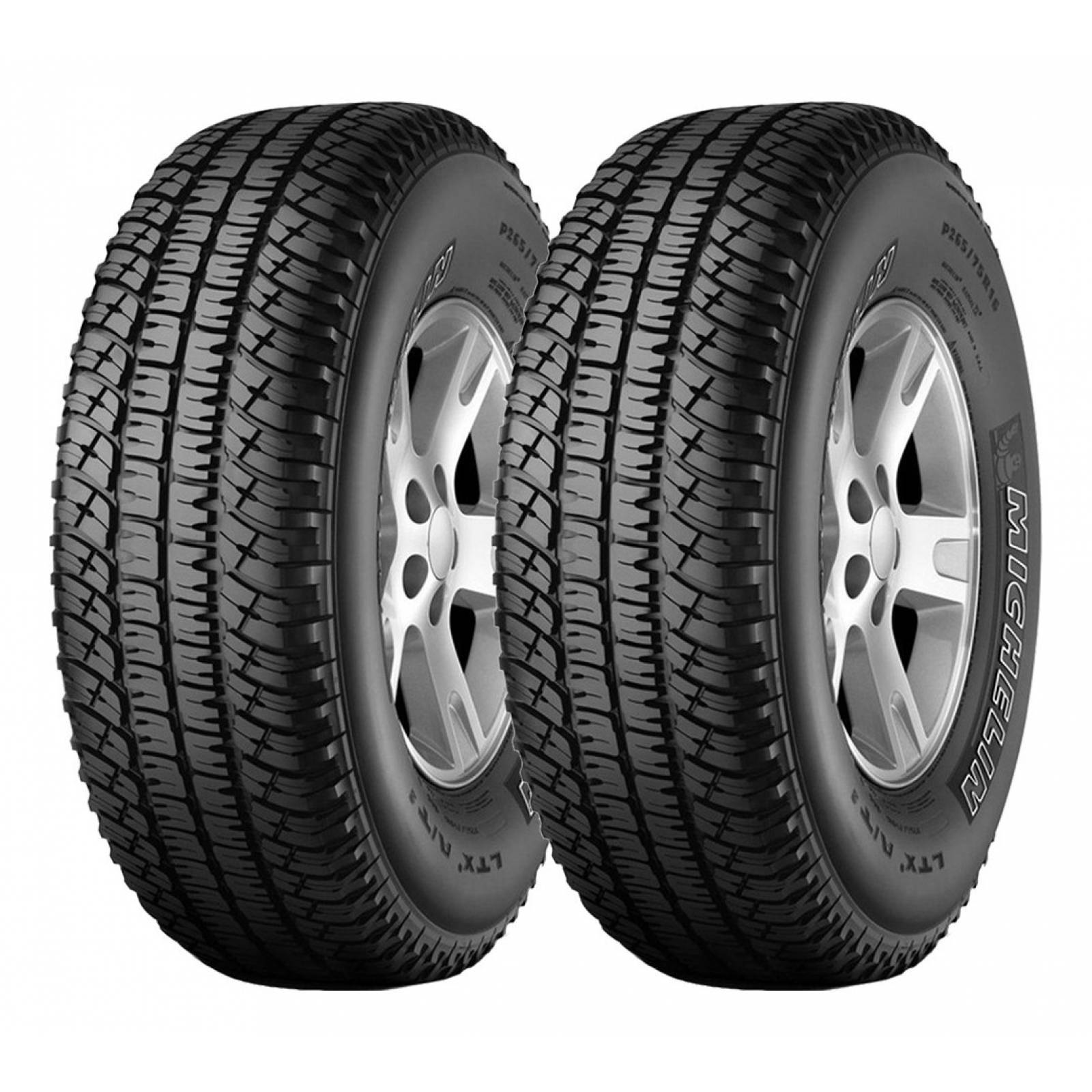 PAQUETE DE 2 LLANTAS 265/70r17 Lt Michelin Ltx A/t2 113s