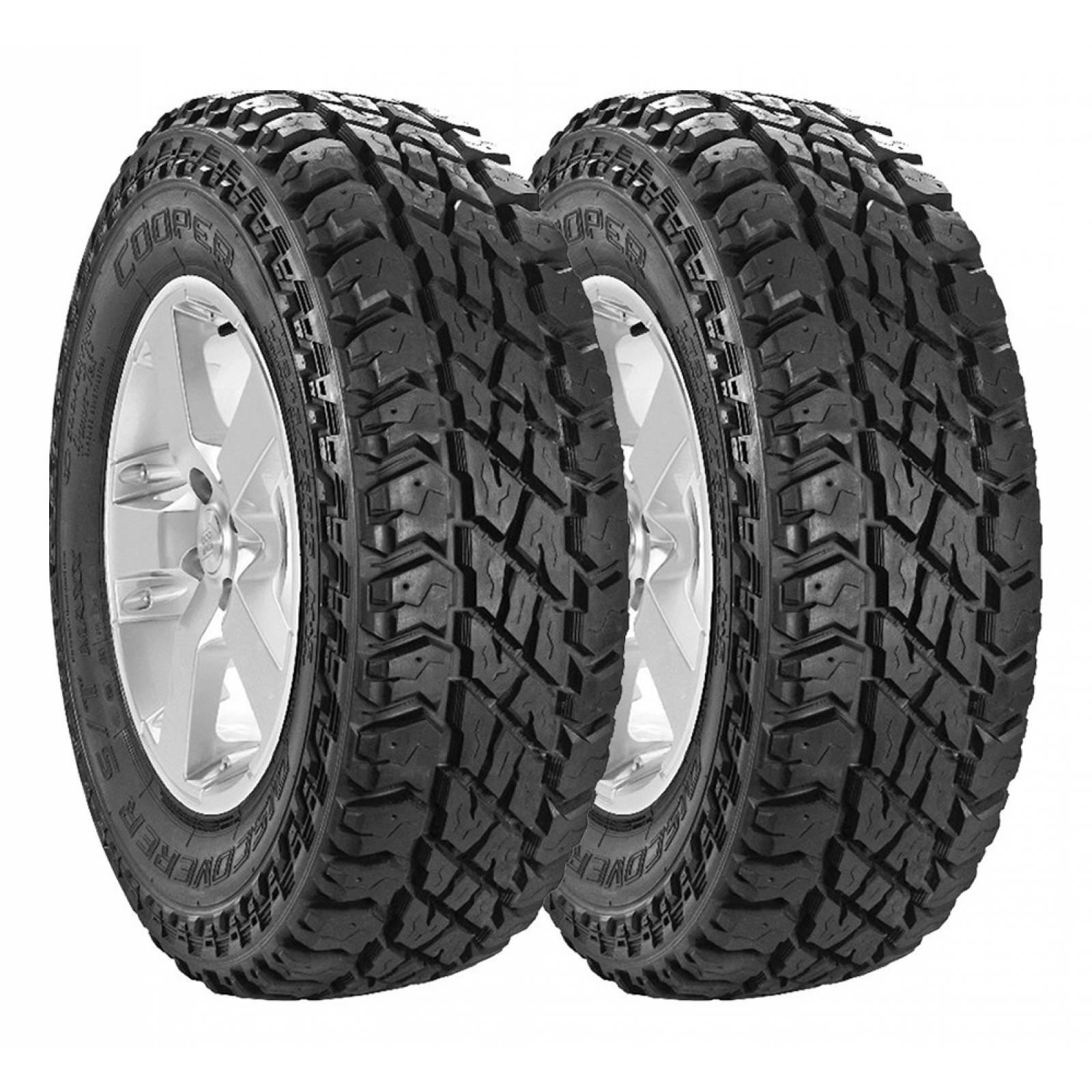 2 LLANTAS 255/80R17 COOPER DISCOVERER S/T MAXX 121Q