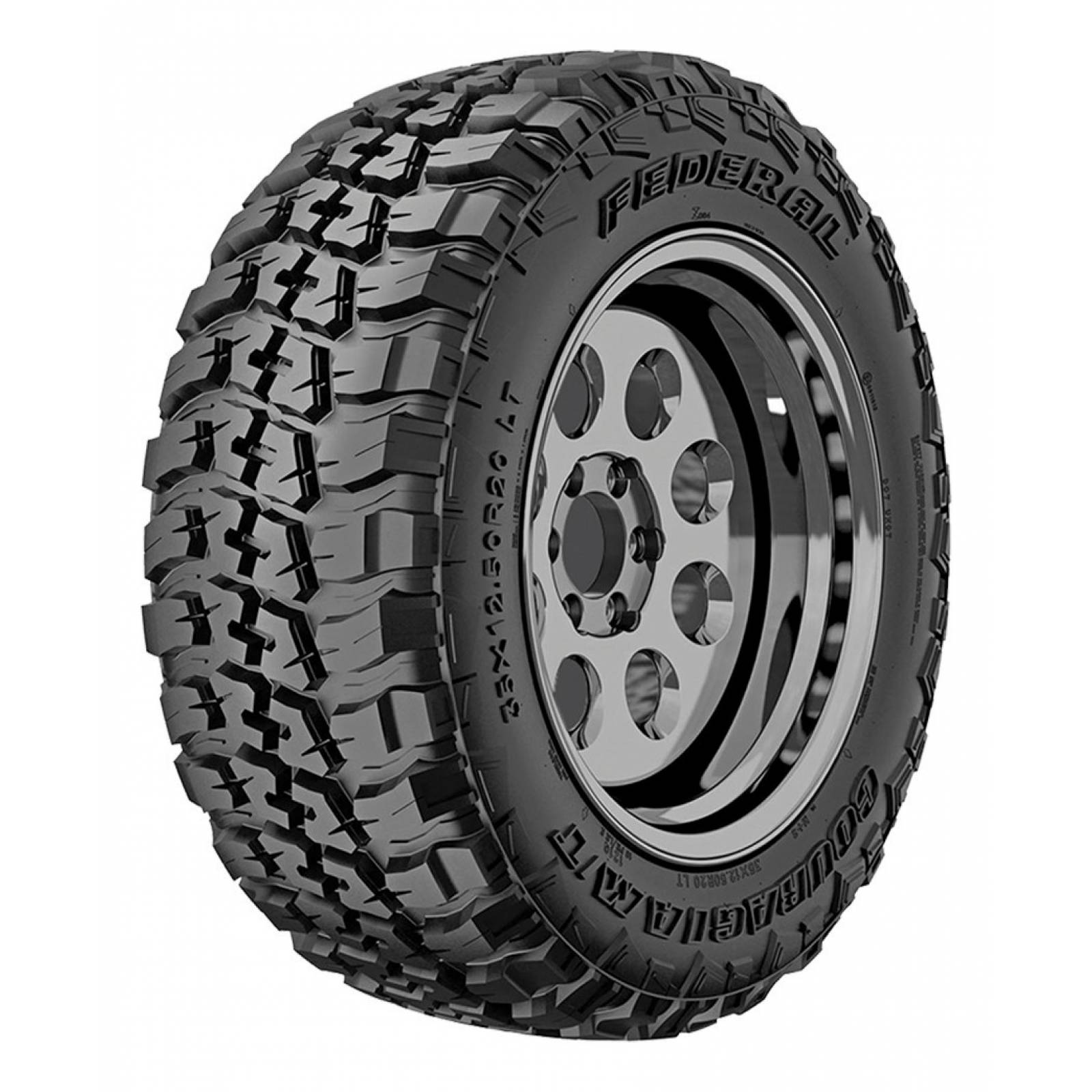 LLANTA 35X12.50R20 LT FEDERAL COURAGIA M/T 121Q