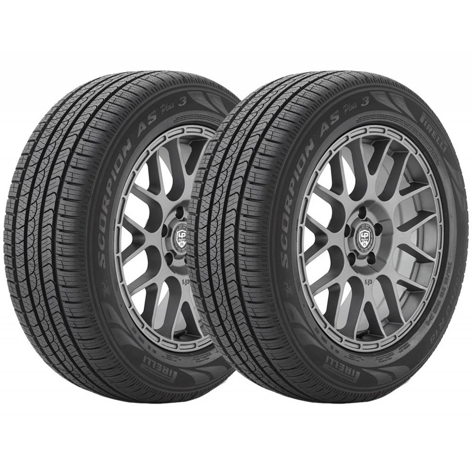 2 LLANTAS 265/60R18 PIRELLI  SCORPION ALL SEASON PLUS 3 110V
