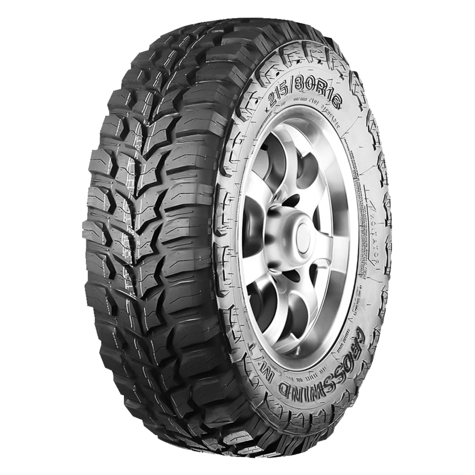 PAQUETE DE 2 LLANTAS 265/75R16 LT ATLAS CROSSWIND M/T 123Q