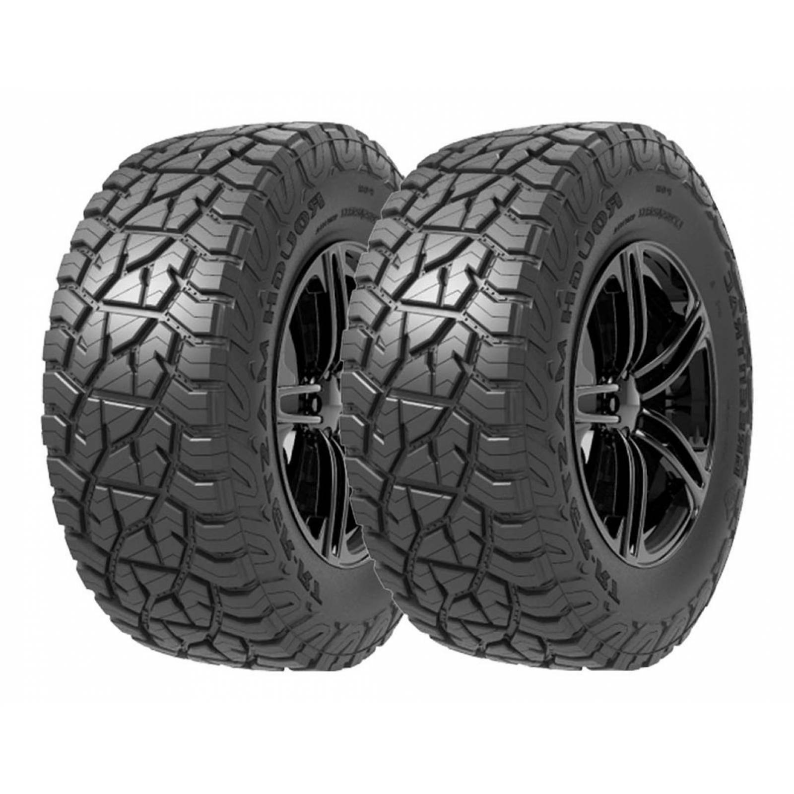 PAQUETE DE 2 LLANTAS 35X12.50R20 LT GREENTRAC ROUGH MASTER-RT 125Q
