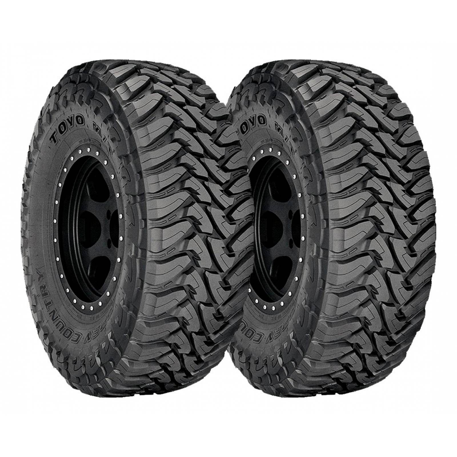 PAQUETE DE 2 LLANTAS 37X13.50R20 LT TOYO OPEN COUNTRY M/T 127Q