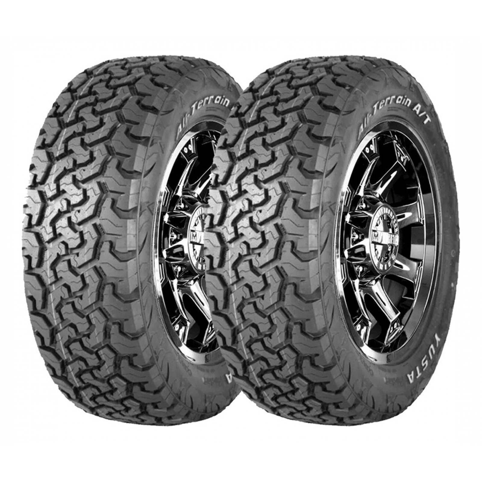 PAQUETE DE 2 LLANTAS 265/60R18 LT YUSTA CONQUEROR ALL TERRAIN A/T 122Q