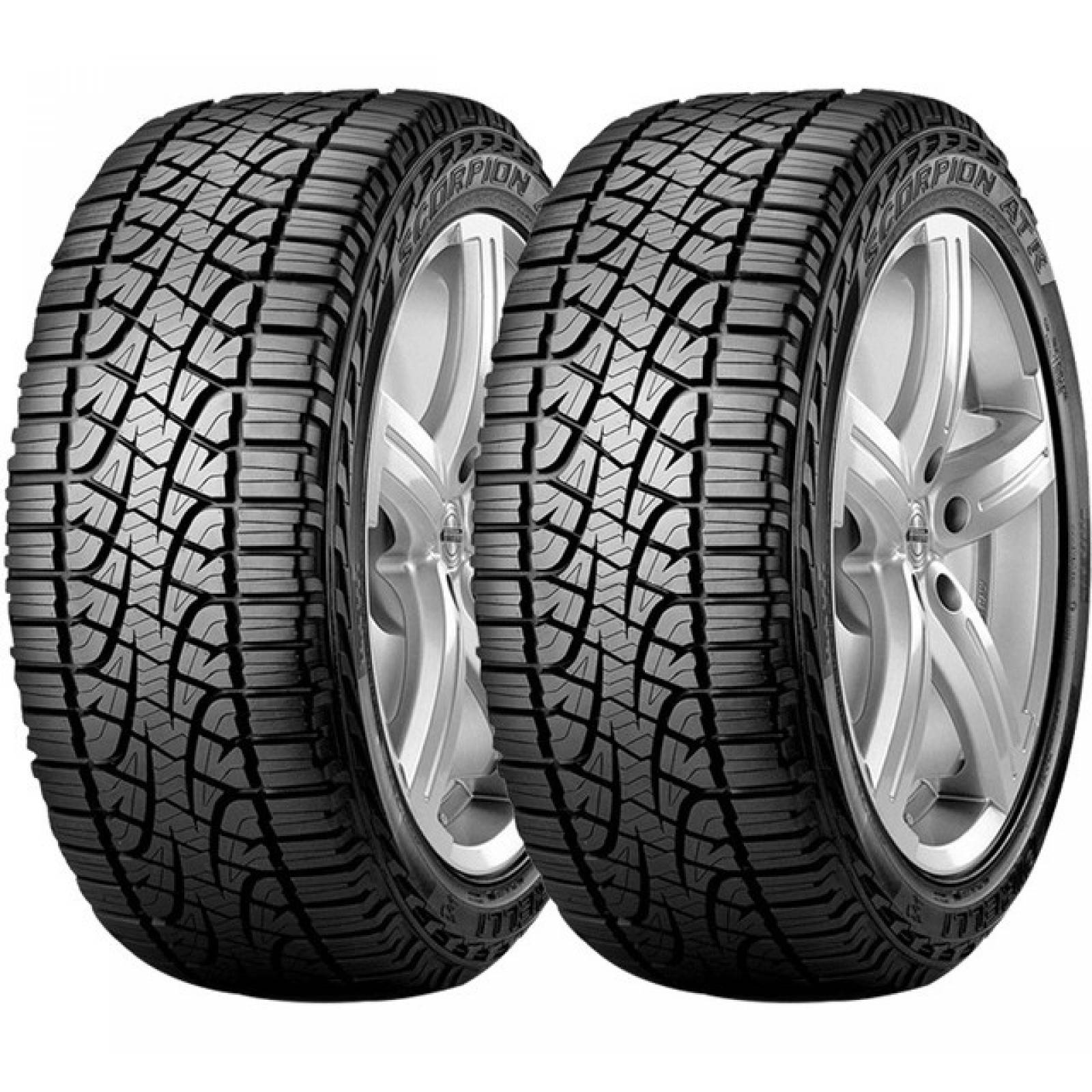 PAQUETE DE 2 LLANTAS 225/65R17 PIRELLI SCORPION ATR 102H