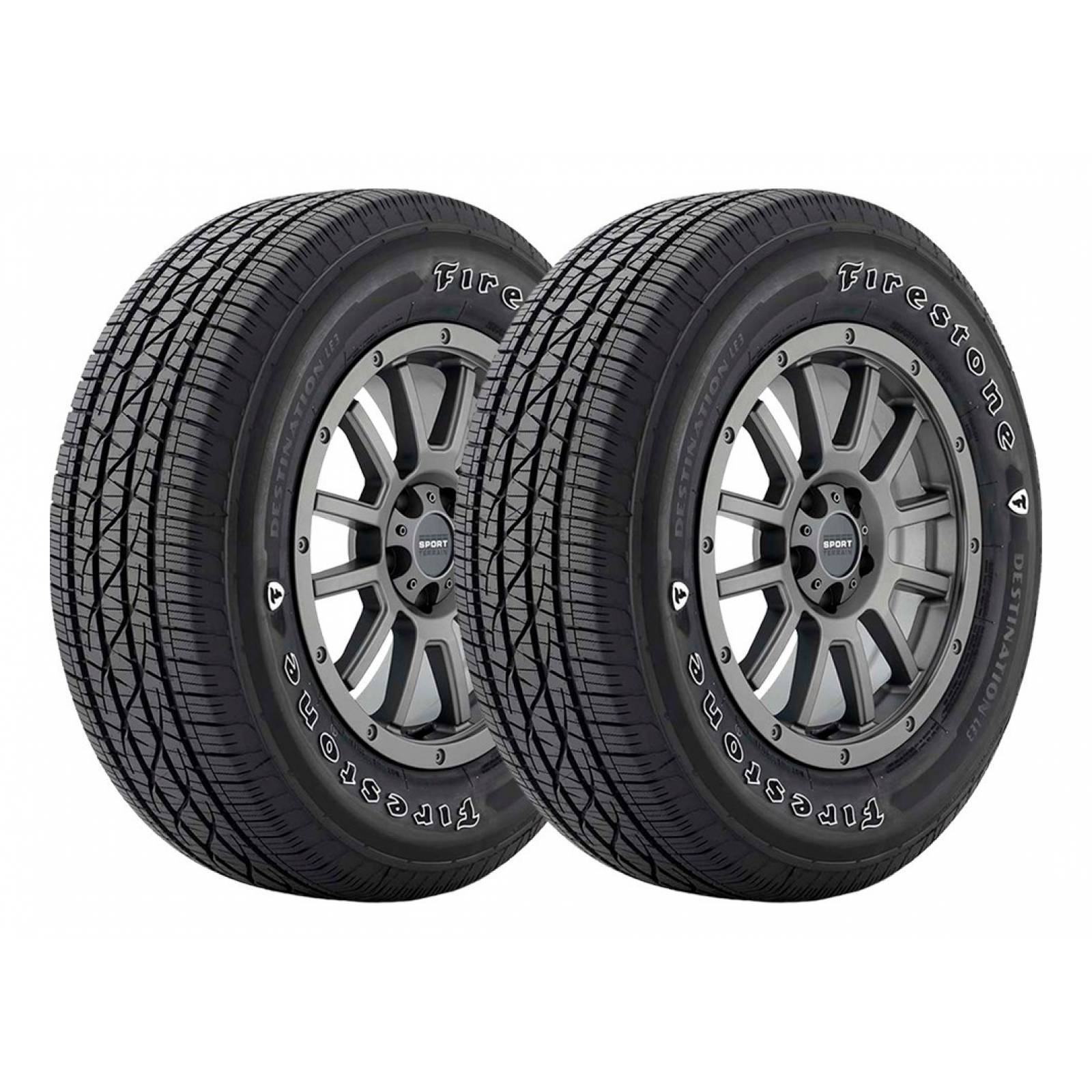 PAQUETE DE 2 LLANTAS 245/50R20 FIRESTONE DESTINATION LE3 102H