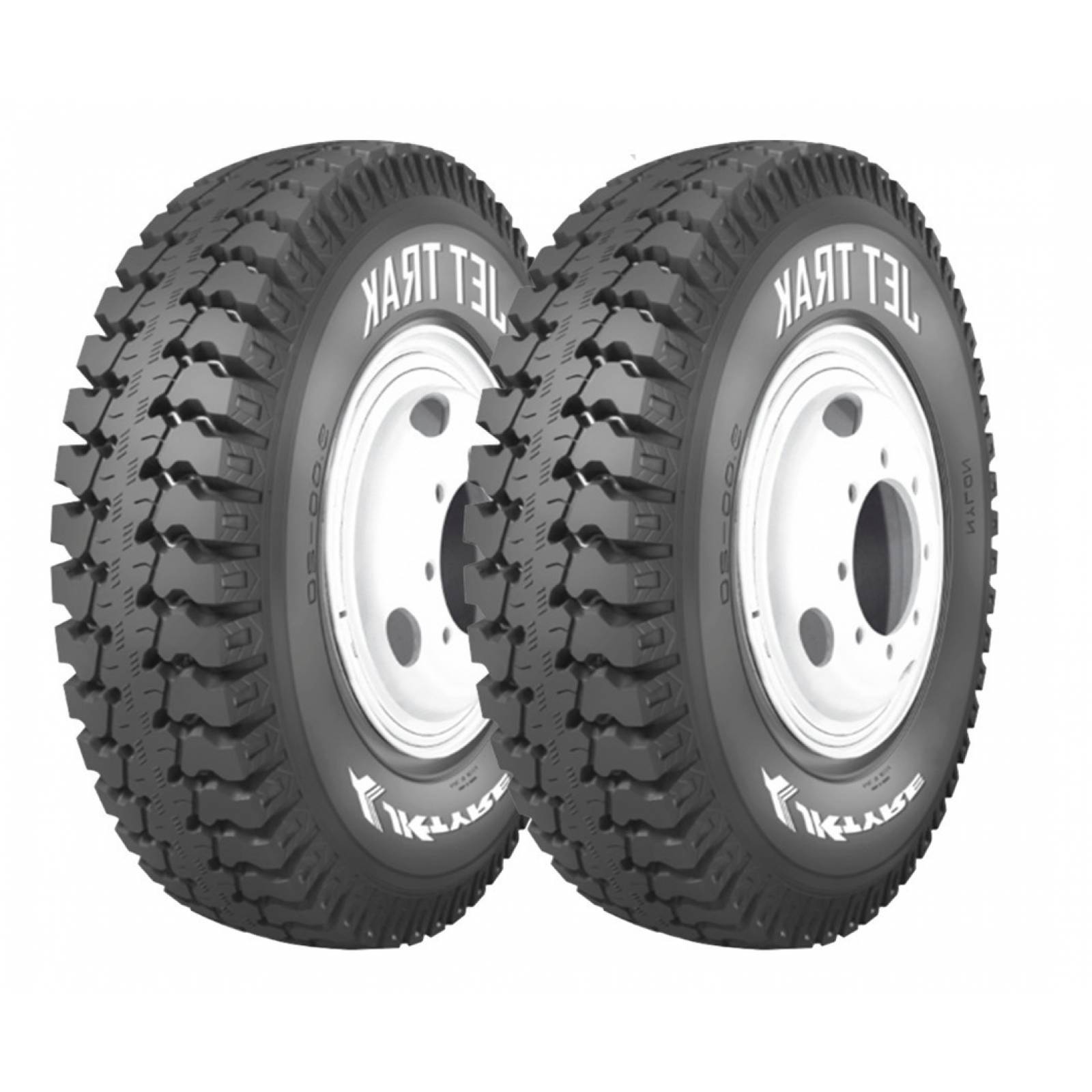 PAQUETE DE 2 LLANTAS 7.50-17 TORNEL JET TRAK 121L