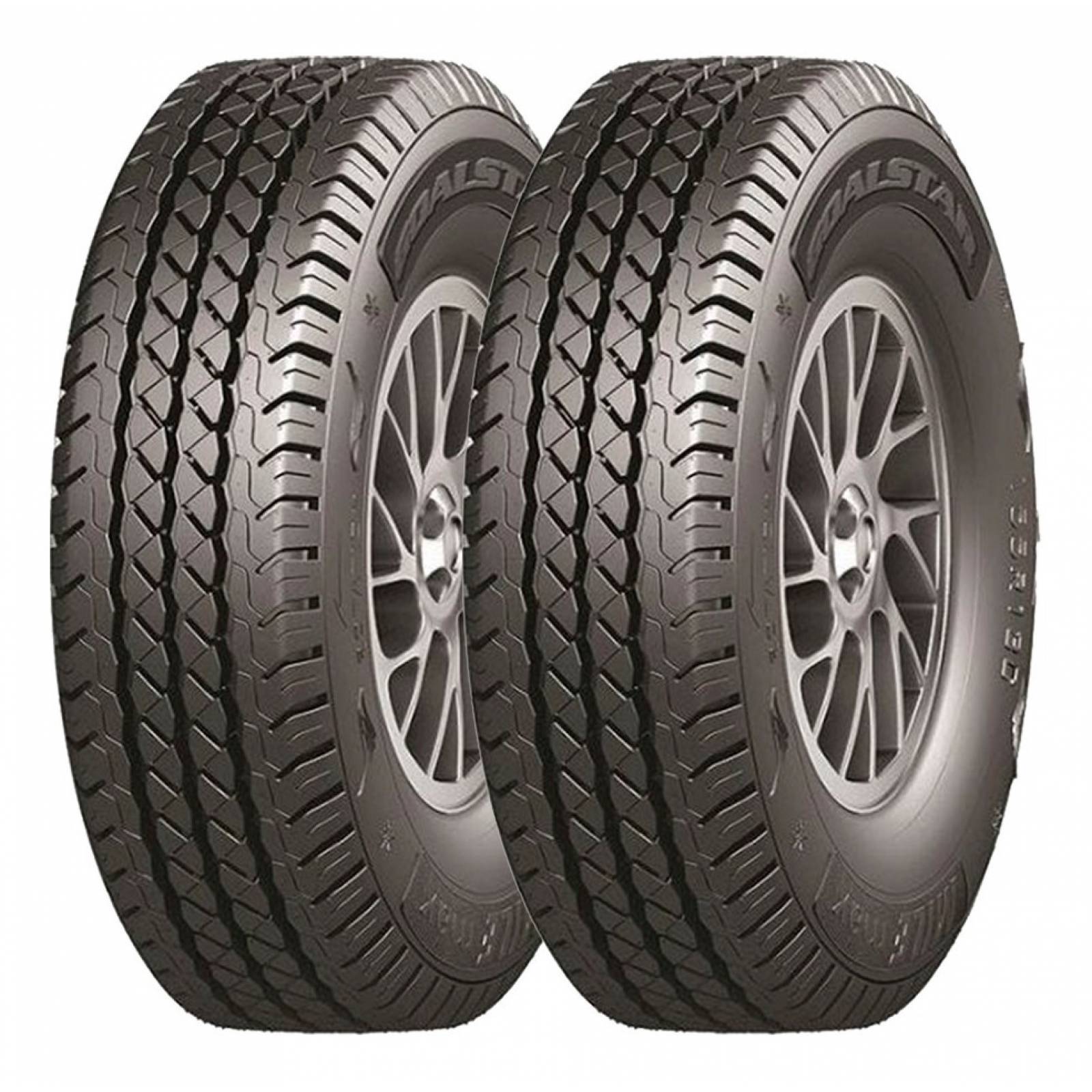 PAQUETE DE 2 LLANTAS 185R14 C LANVIGATOR MILE MAX