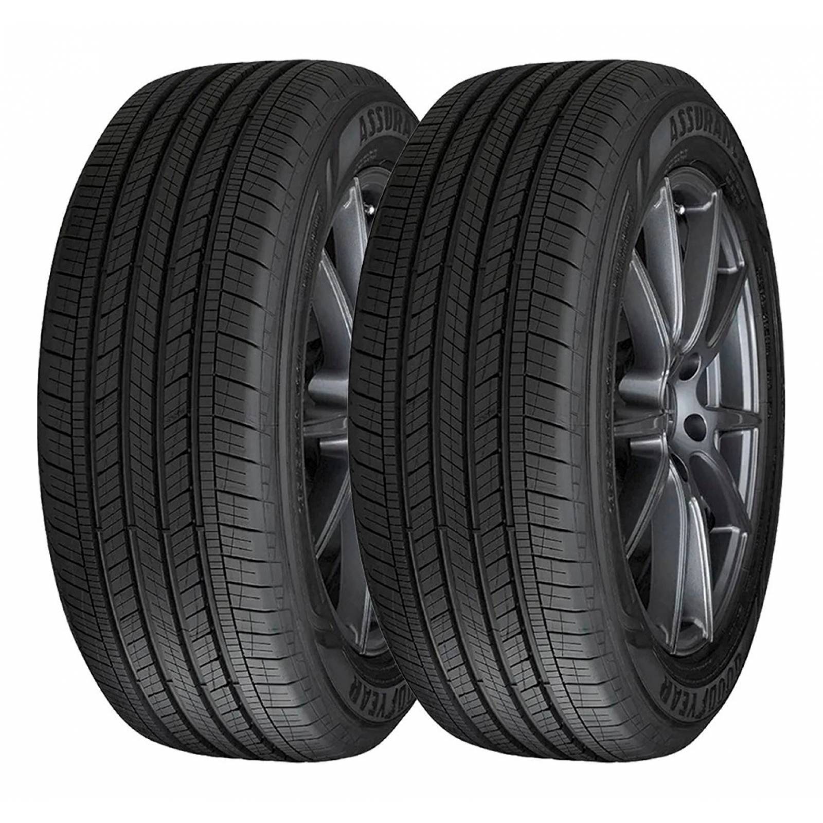 PAQUETE DE 2 LLANTAS 215/55R17 GOODYEAR ASSURANCE FINESSE