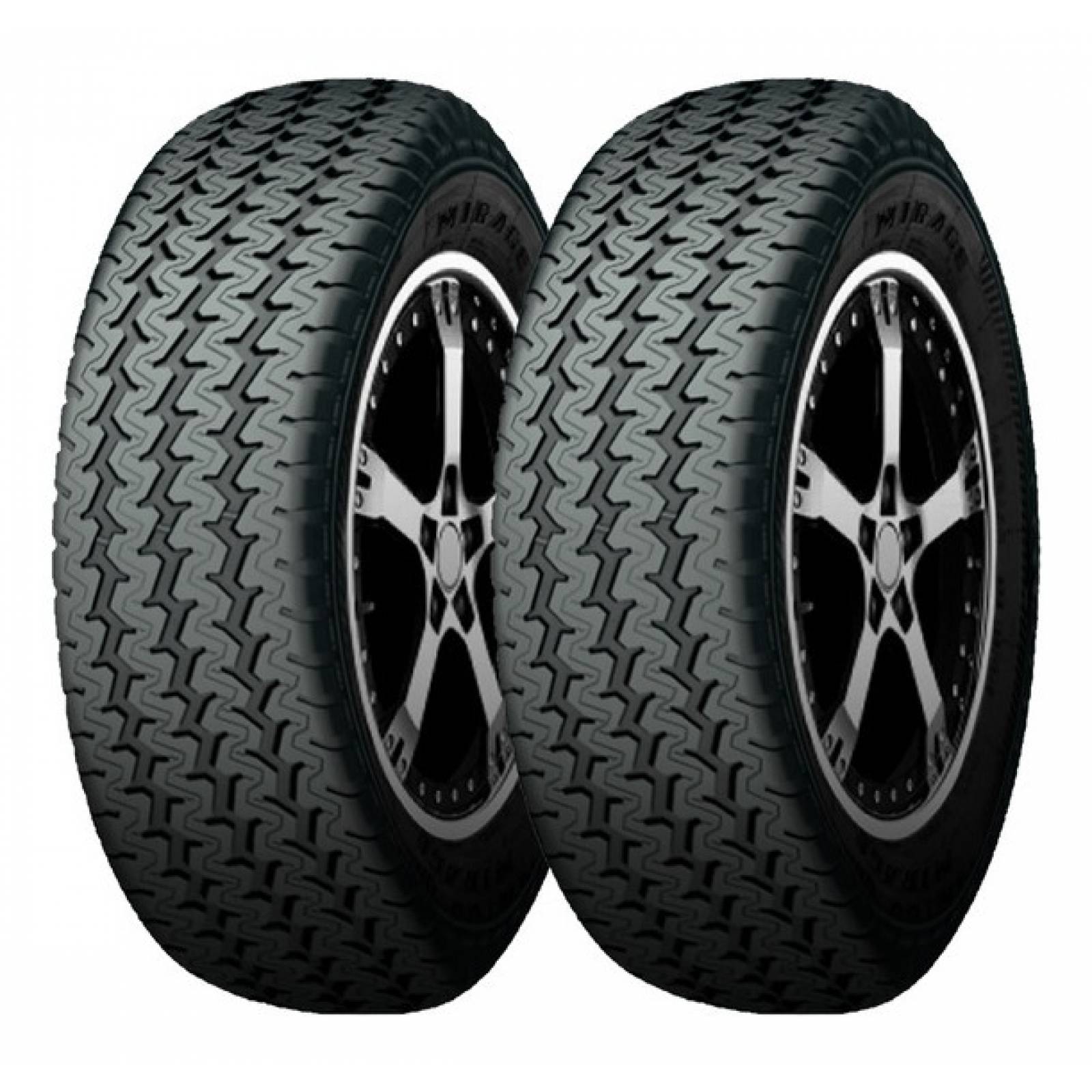 Paquete De 2 Llantas 195r15 8pr Mirage Mr300 106r