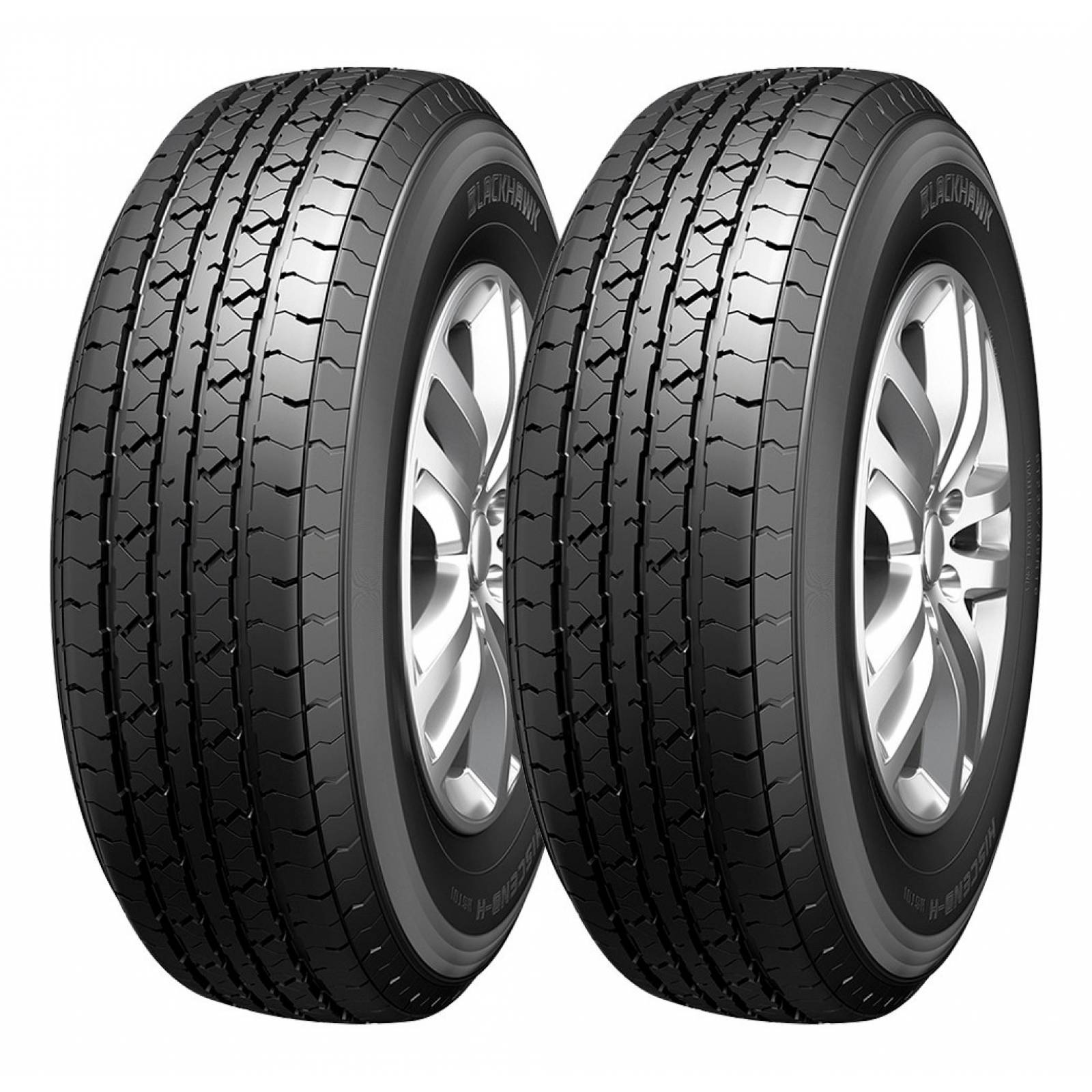 PAQUETE DE 2 LLANTAS 205/75r14 Blackhawk Hiscend-h Hst01 100l