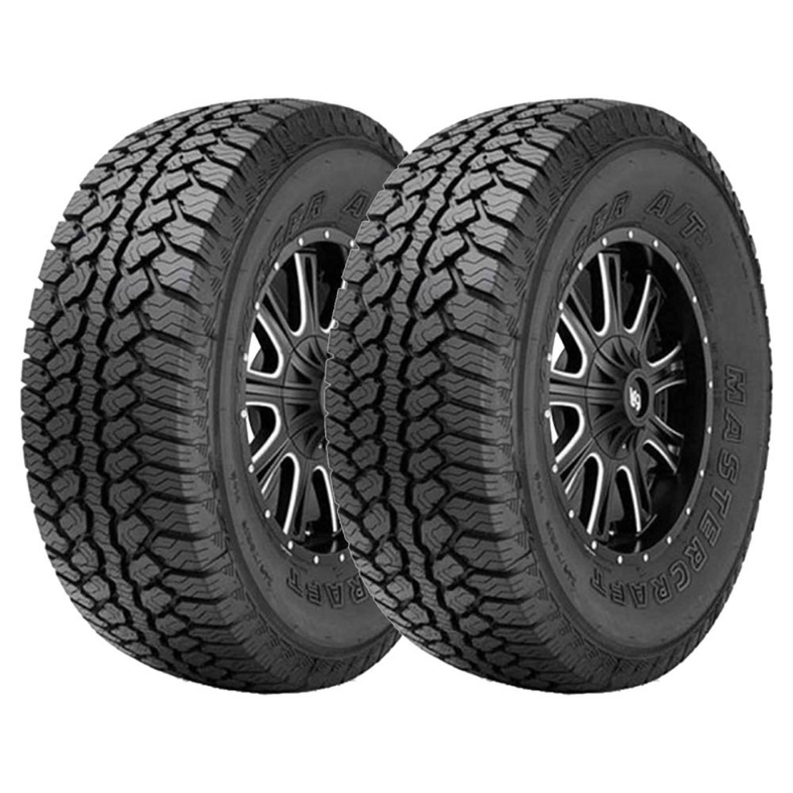 PAQUETE DE 2 LLANTAS 235/80R17 LT MASTERCRAFT WILDCAT A/T2 120R