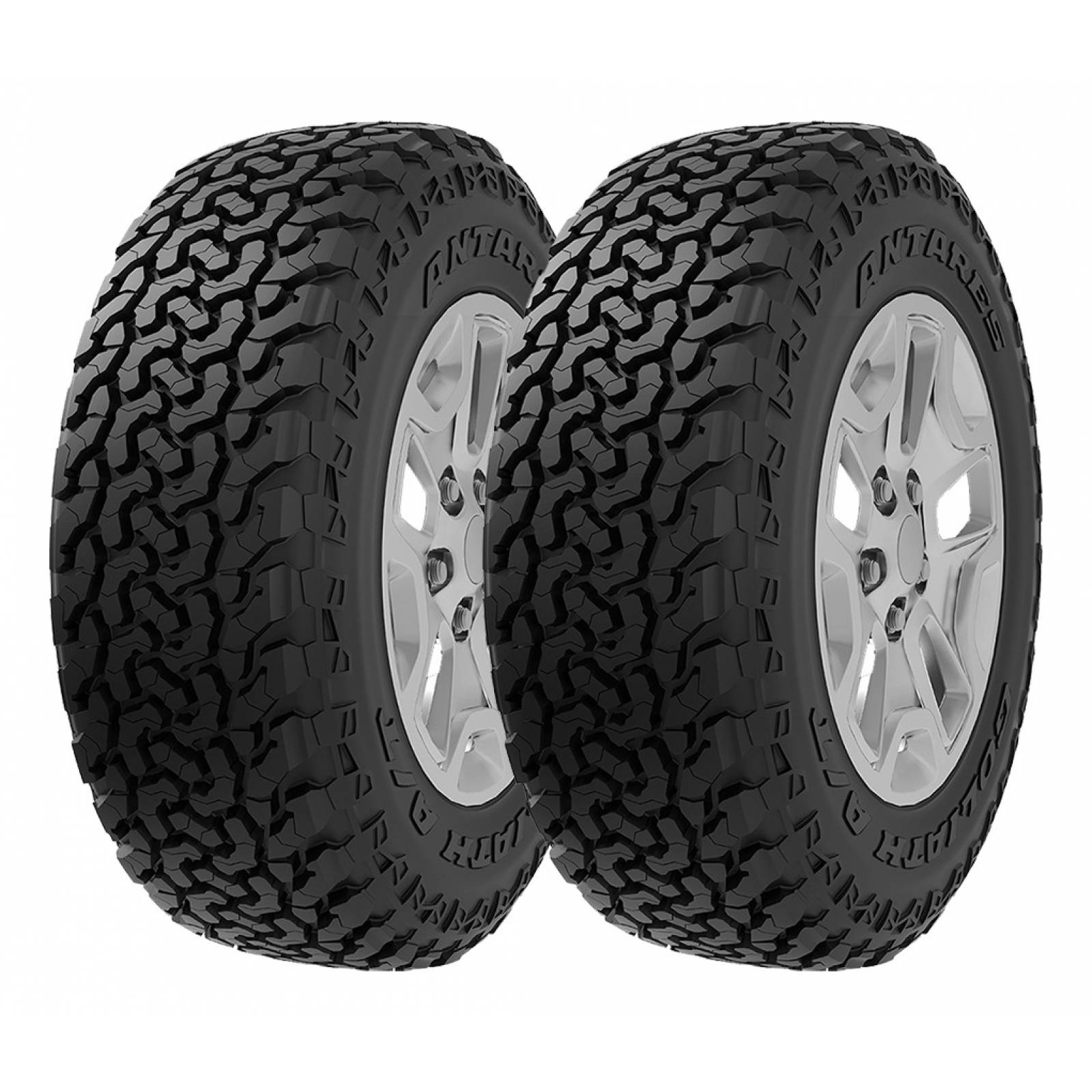 PAQUETE DE 2 LLANTAS 265/75R16 LT ANTARES GOLIATH A/T 120Q