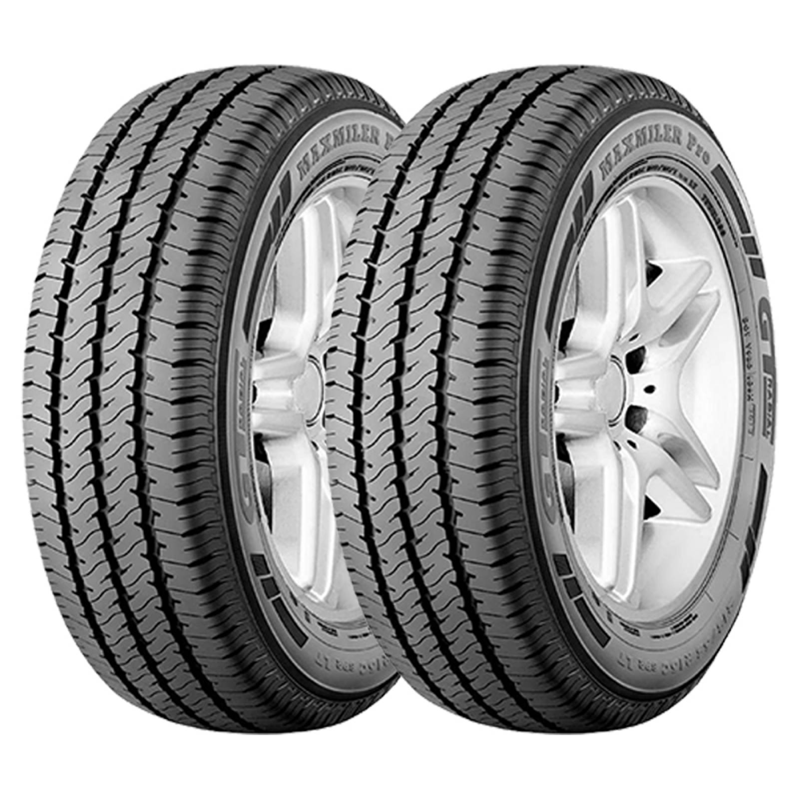 PAQUETE DE 2 LLANTAS 205/75R16 C  GT Radial MAXMILER PRO 111R