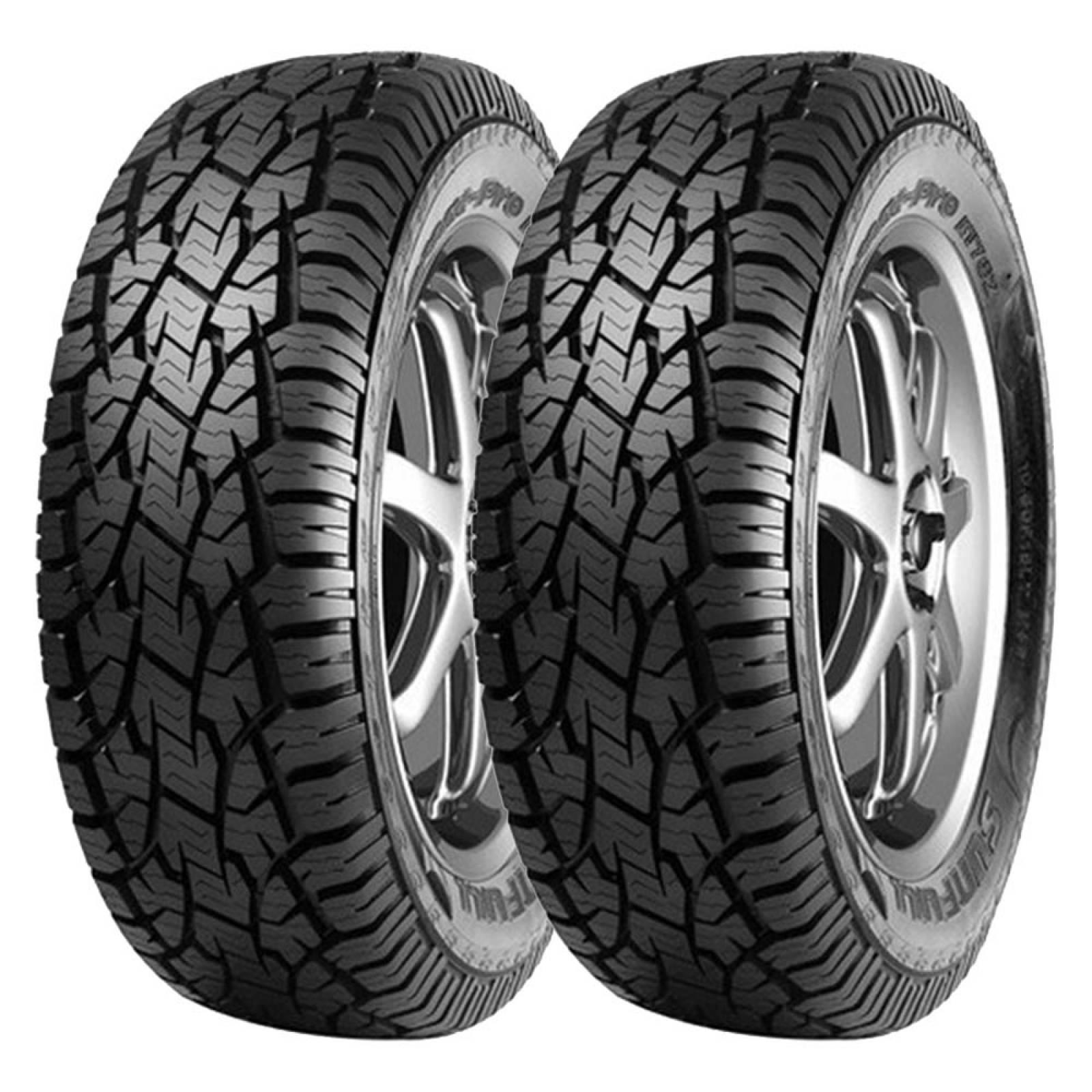 PAQUETE DE 2 LLANTAS 265/70R17 LT  Sunfull MONT-PRO AT782 118S