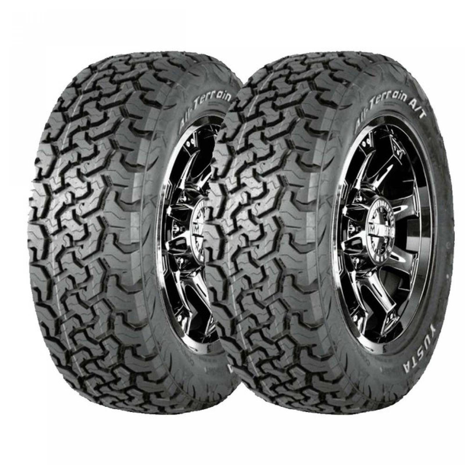 PAQUETE DE 2 LLANTAS 255/60R19 LT YUSTA CONQUEROR ALL TERRAIN A/T 109Q