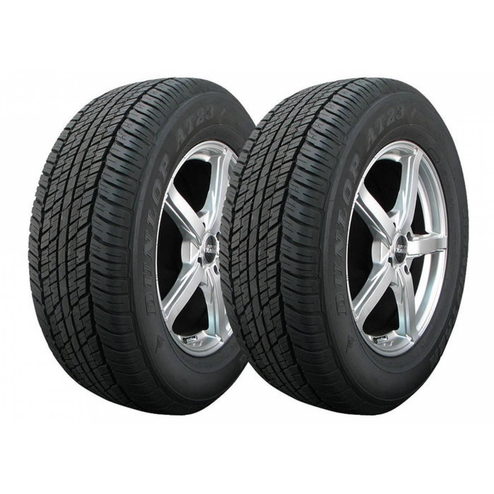 Paquete De 2 Llantas 265/70r18 Dunlop Grandtrek At23 116h