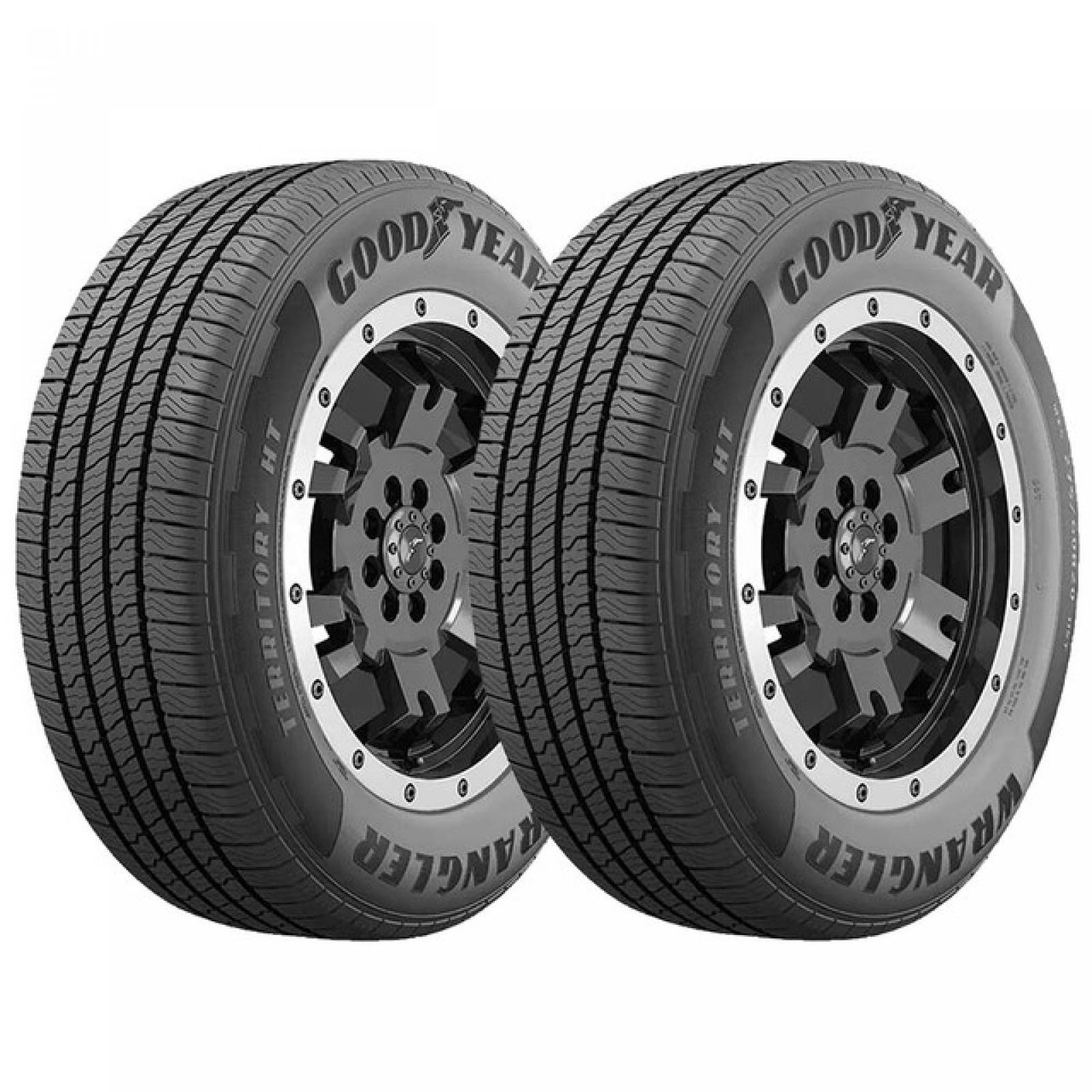 PAQUETE DE 2 LLANTAS 205/55r17 Goodyear Wrangler Territory Ht 91v
