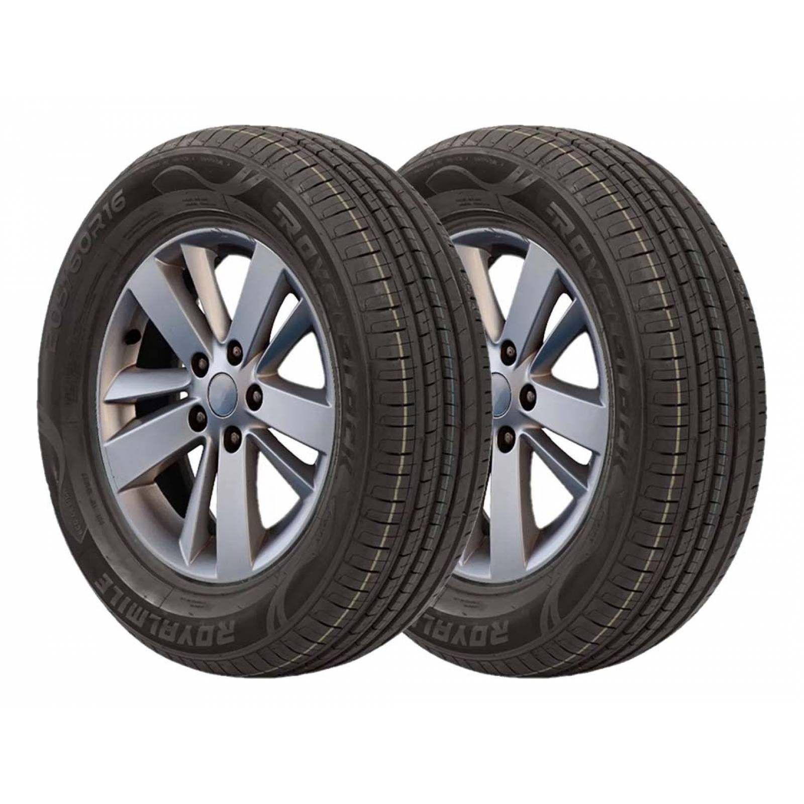 PAQUETE DE 2 LLANTAS 205/65r15 Royal Black Royal Mile 94h