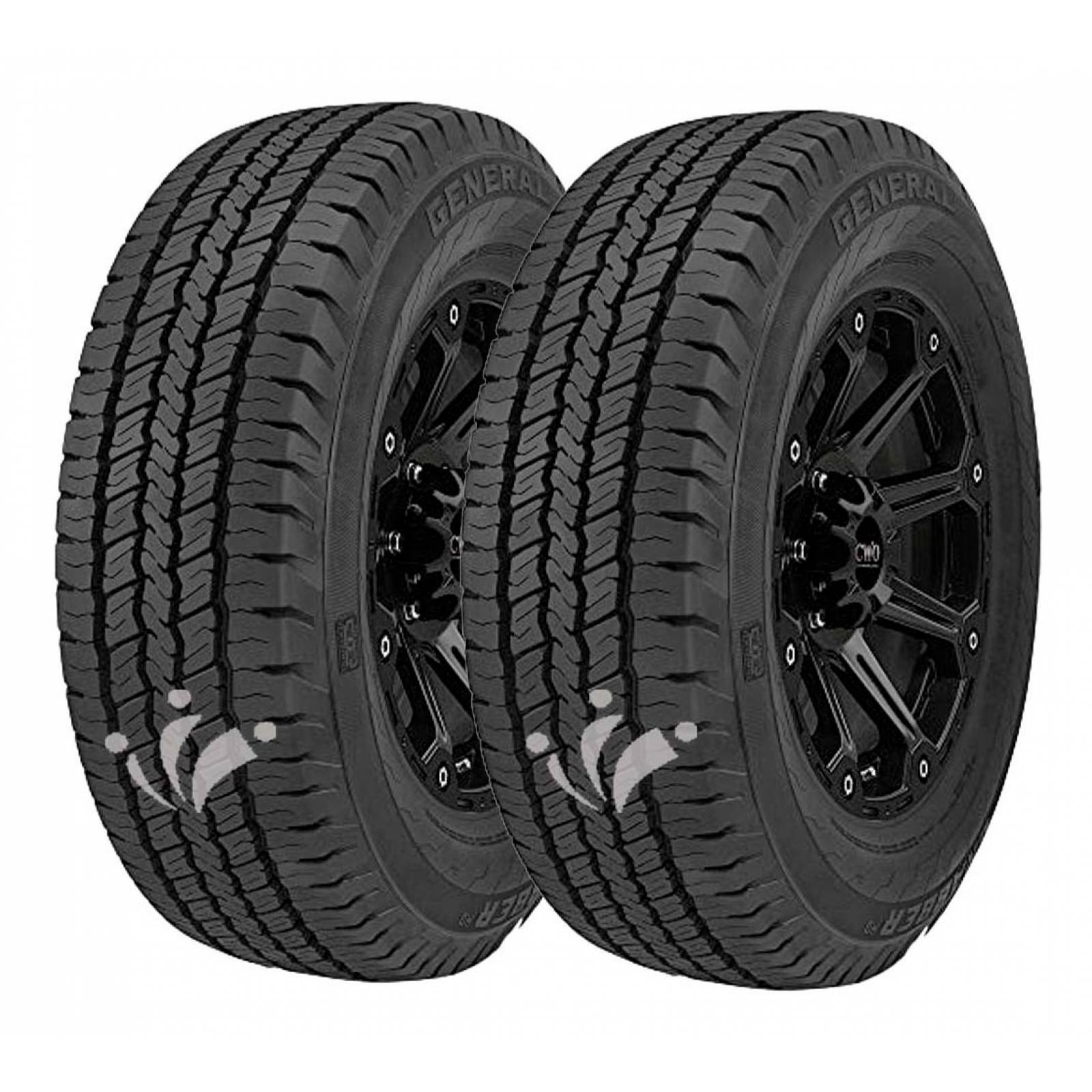 PAQUETE DE 2 LLANTAS 235/80R17 GENERAL GRABBER HD 117R
