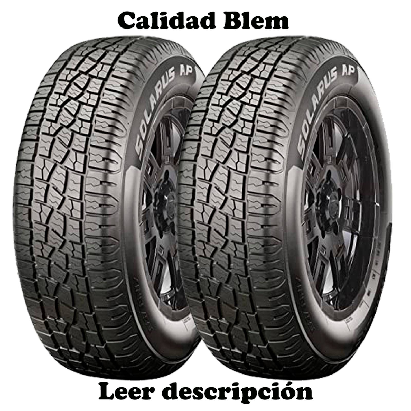 PAQUETE DE 2 LLANTAS 265/65R18 STARFIRE SOLARUS AP BLEM 114T