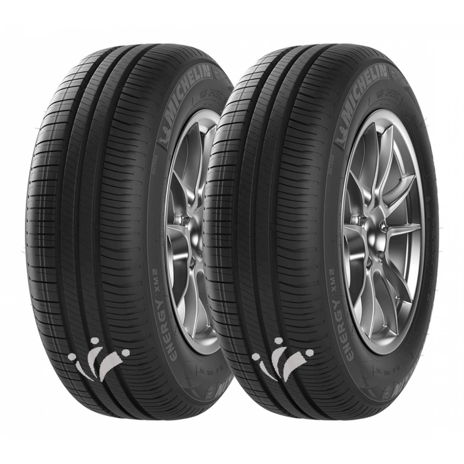 Paquete De 2 Llantas 205/60r15 Michelin Energy Xm2+ 91v