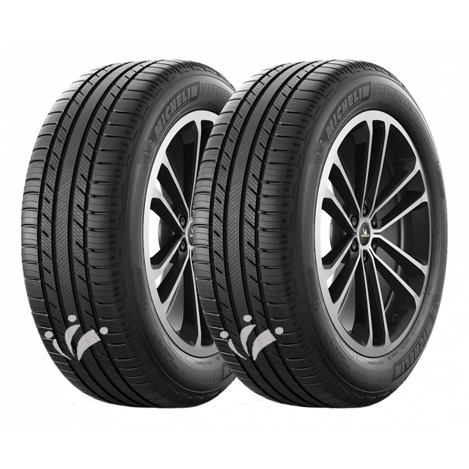 Paquete De 2 Llantas 235/55r20 Lt Michelin Premier Ltx 102v