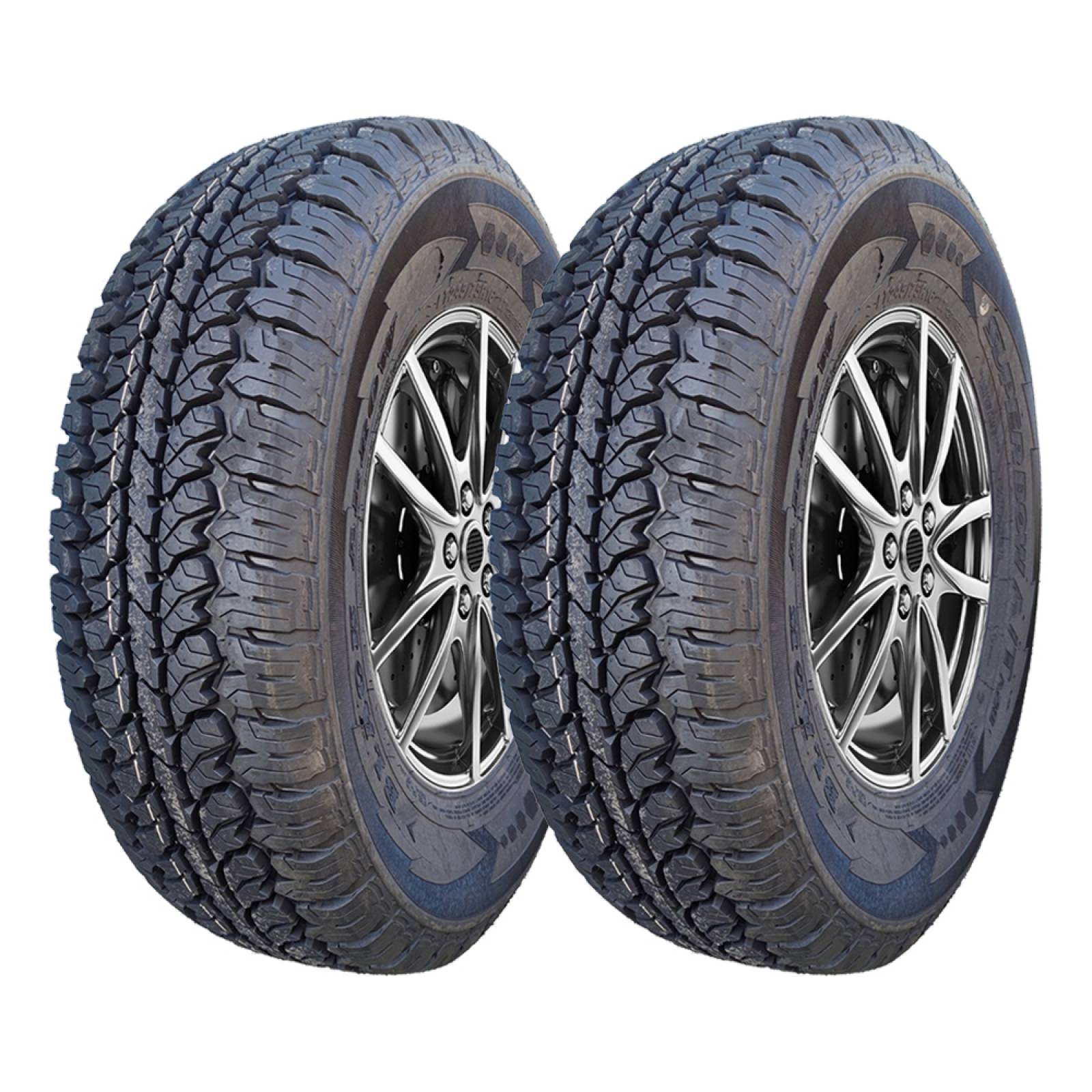 PAQUETE DE 2 LLANTAS 265/75R16 LT 10PR BLACKARROW A28 120R