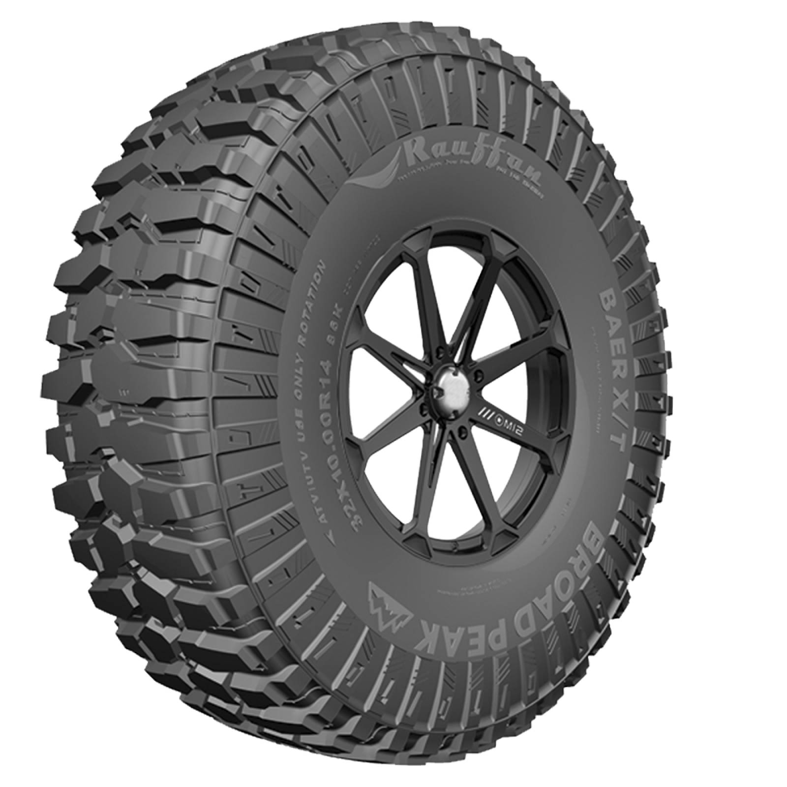 PAQUETE DE 2 LLANTAS 32X10.00R14-8C BROADPEAK BAER X/T