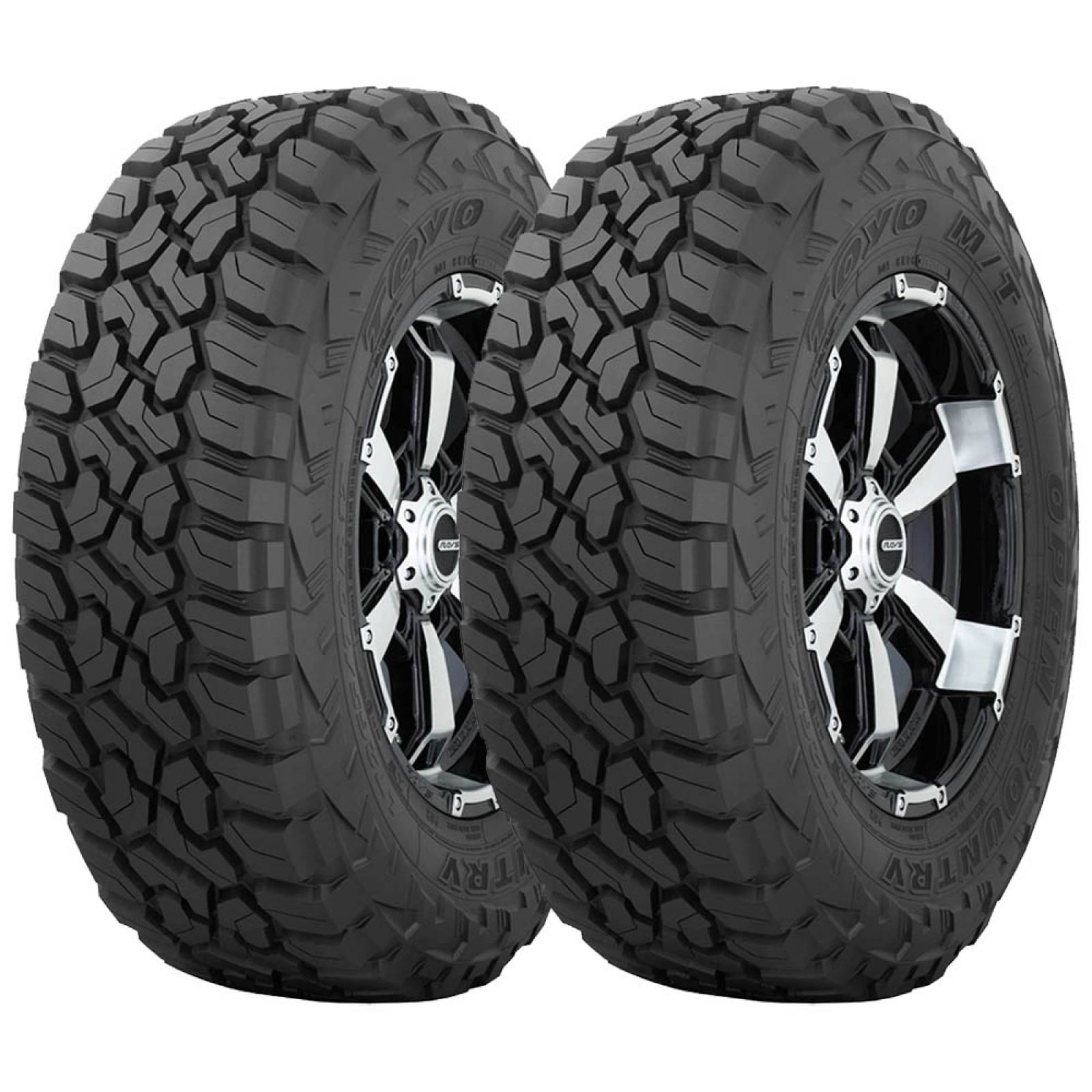 PAQUETE DE 2 LLANTAS 265/75r16 Lt Toyo Open Country M/t Ex 123p
