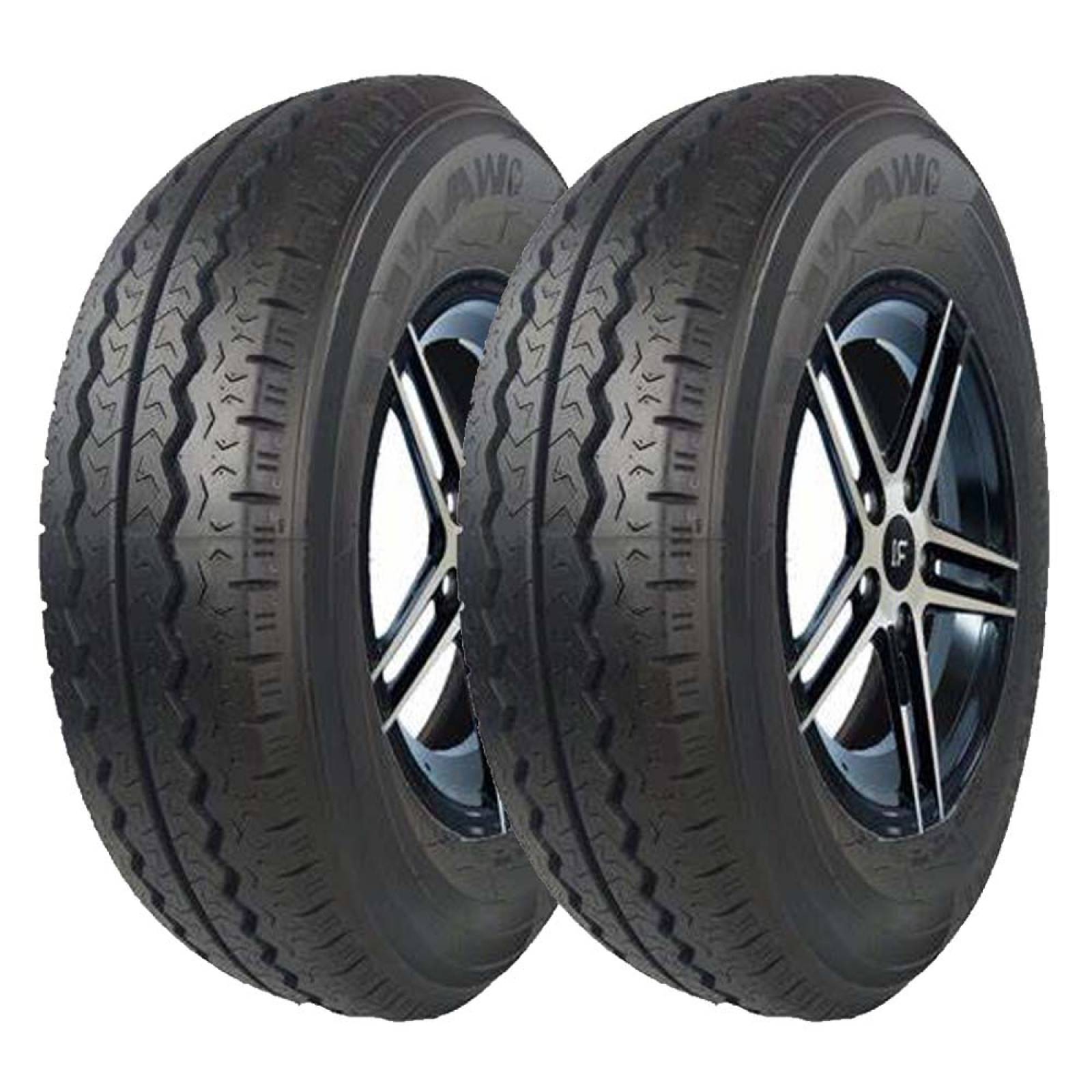 PAQUETE DE 2 LLANTAS 185R14 LT WANLI SL108 100R