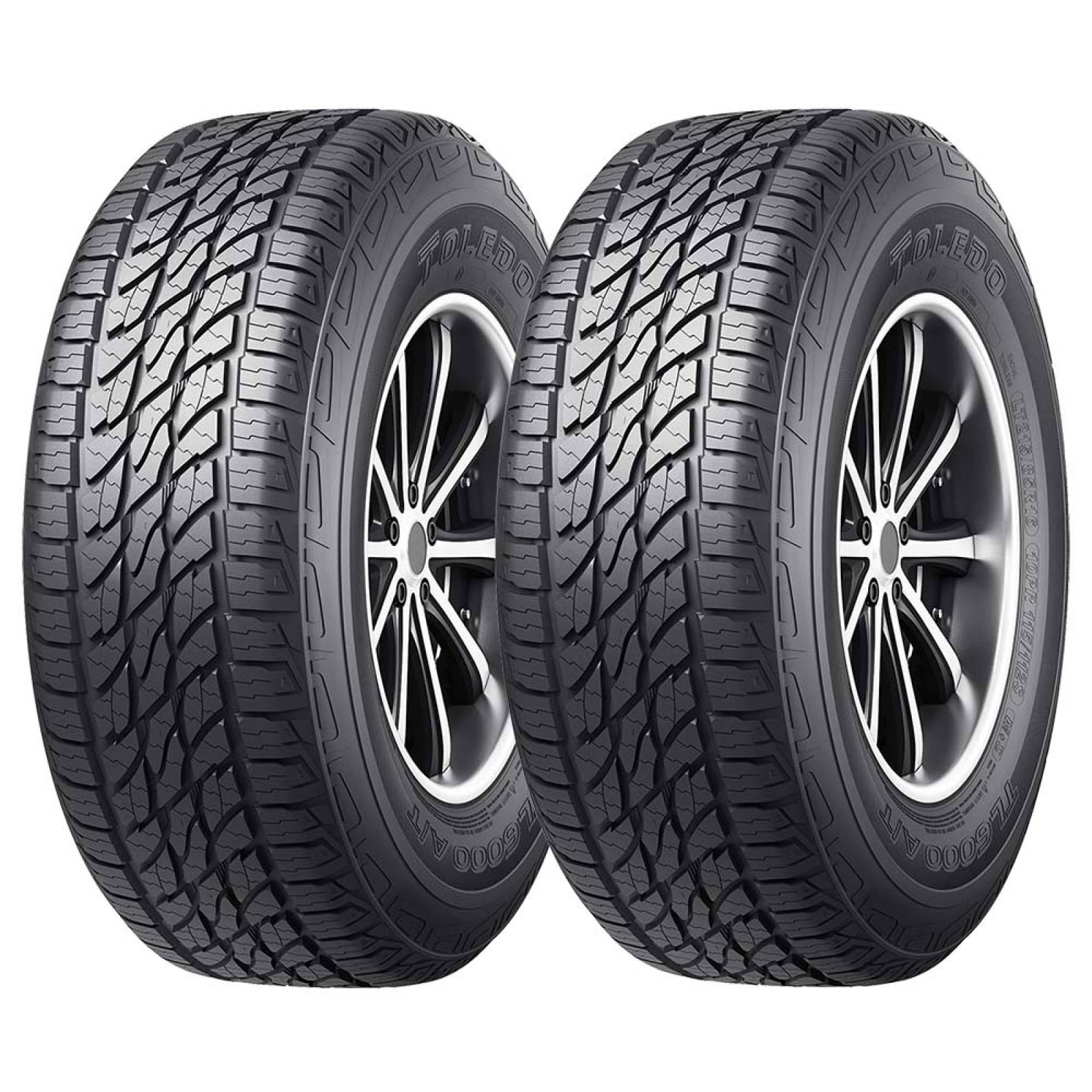 PAQUETE DE 2 LLANTAS 265/75R16 LT TOLEDO TL6000A/T 123/120S