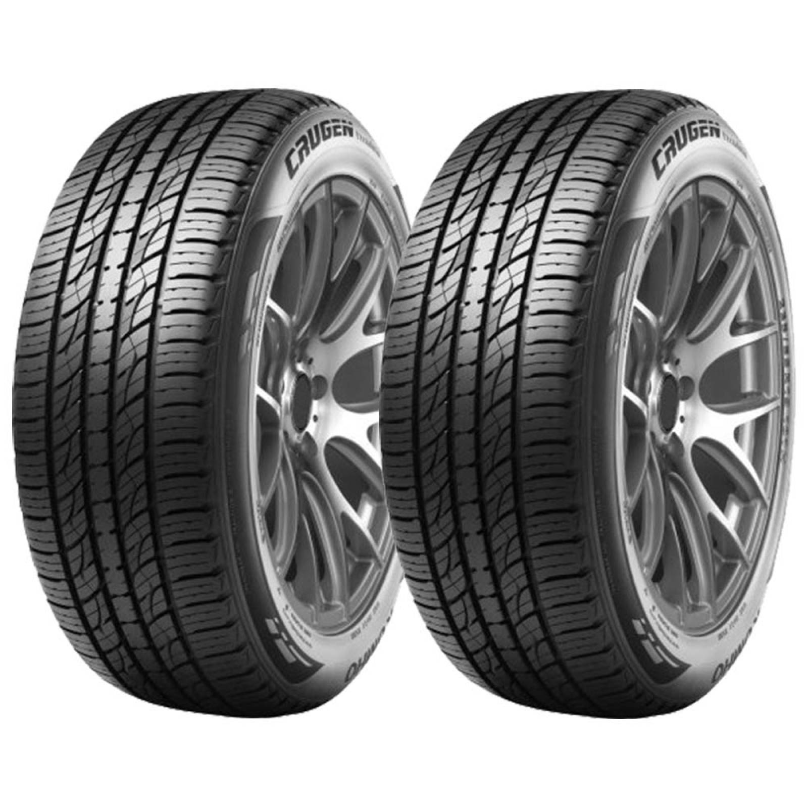 PAQUETE DE 2 LLANTAS 225/55r18 Kumho Crugen Kl33 98v