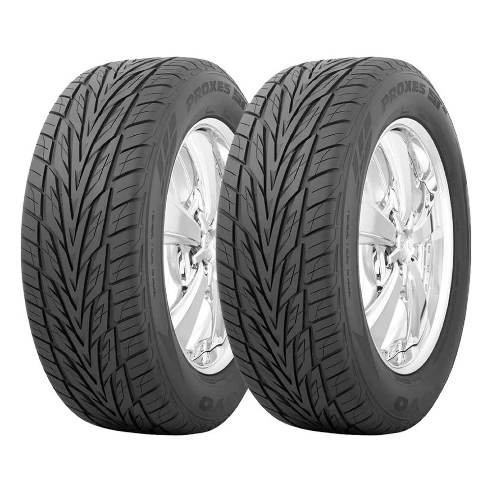 PAQUETE DE 2 LLANTAS 235/65r17 Toyo Proxes St3 Pxst3 108v