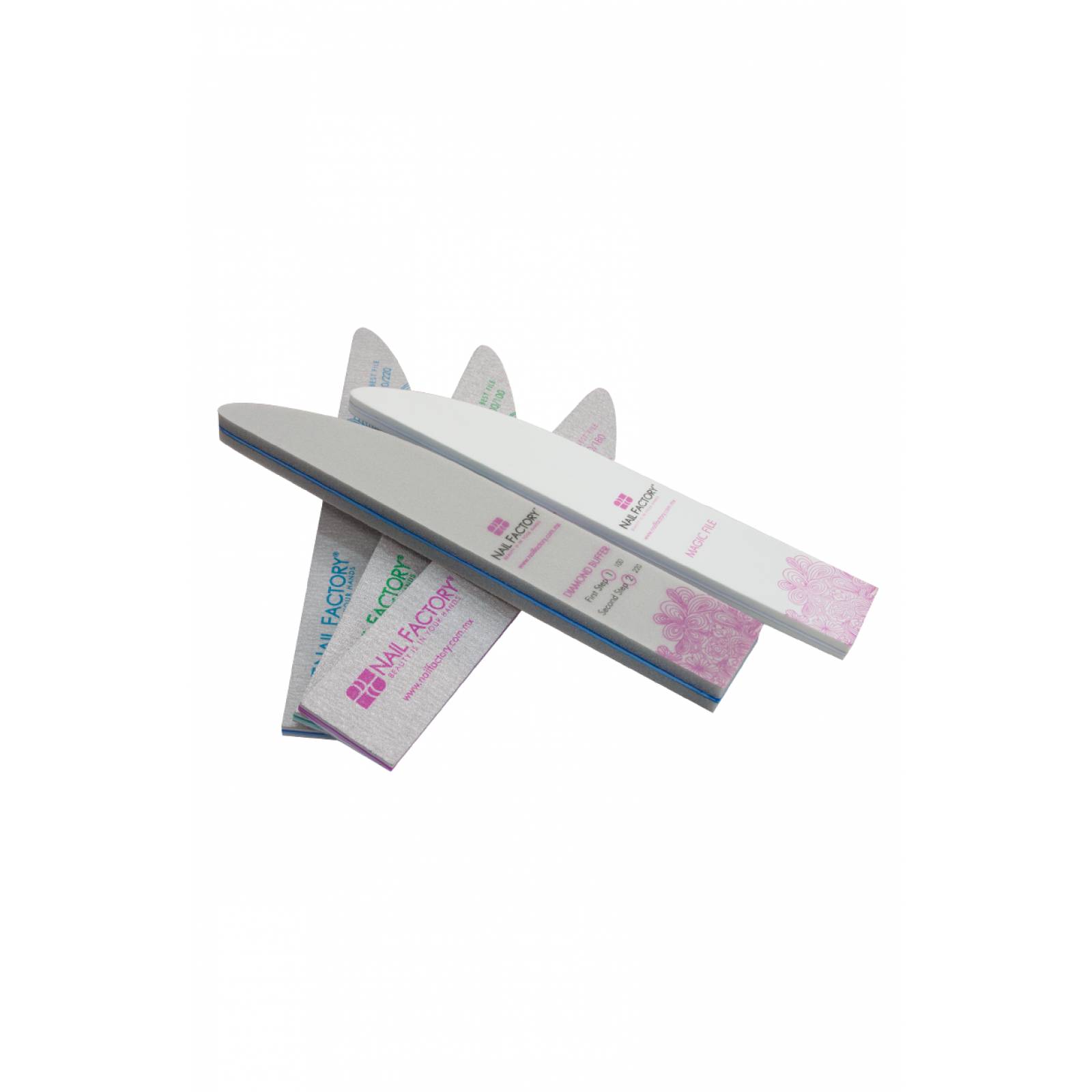 KIT LIMAS 5 PZAS FILE PACK NAIL FACTORY.